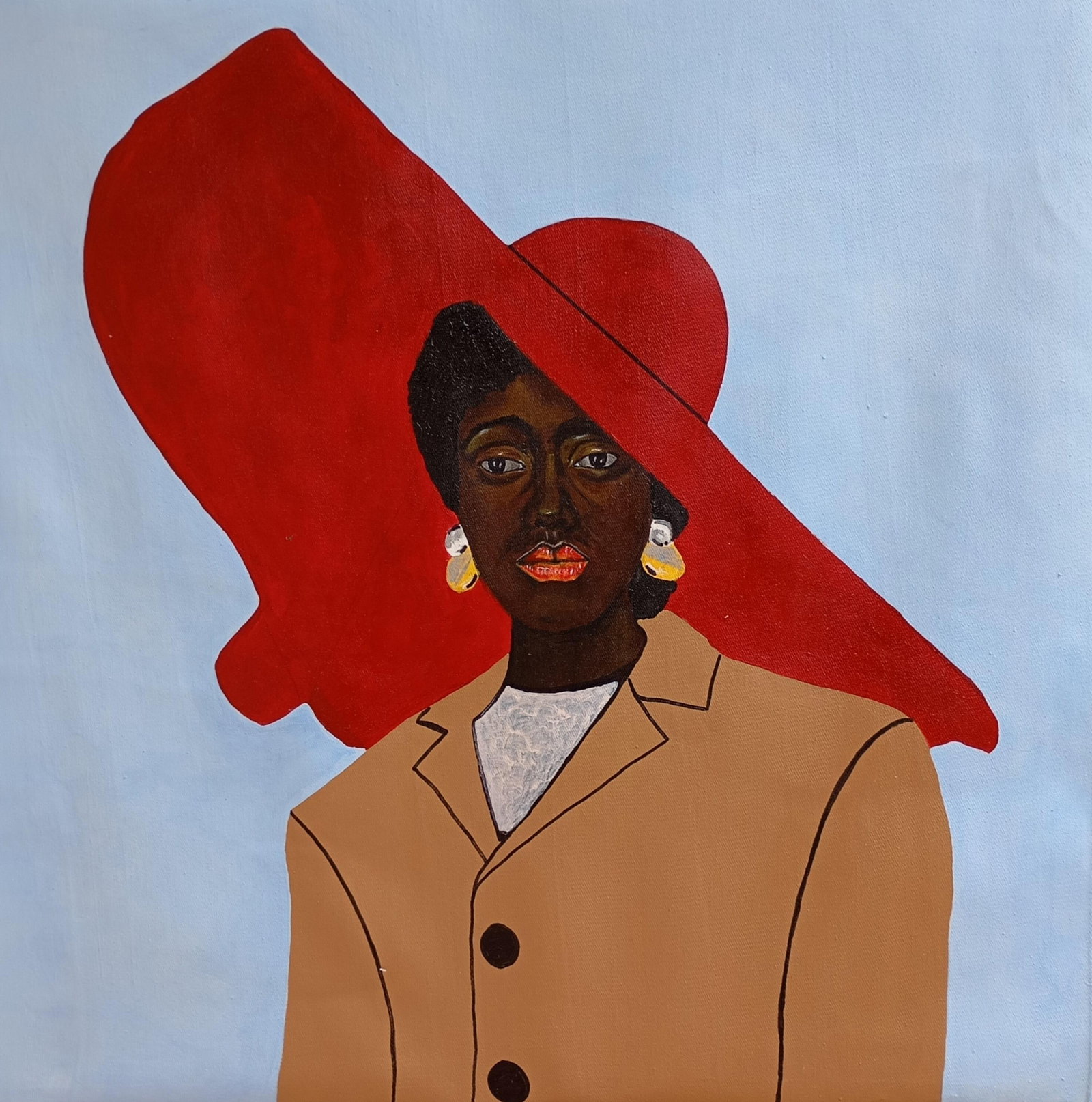 Ayandare Adeniran Ayanmuyiwa, Woman - 21st Century Contemporary, Figurative Portrait, African Woman - 10
