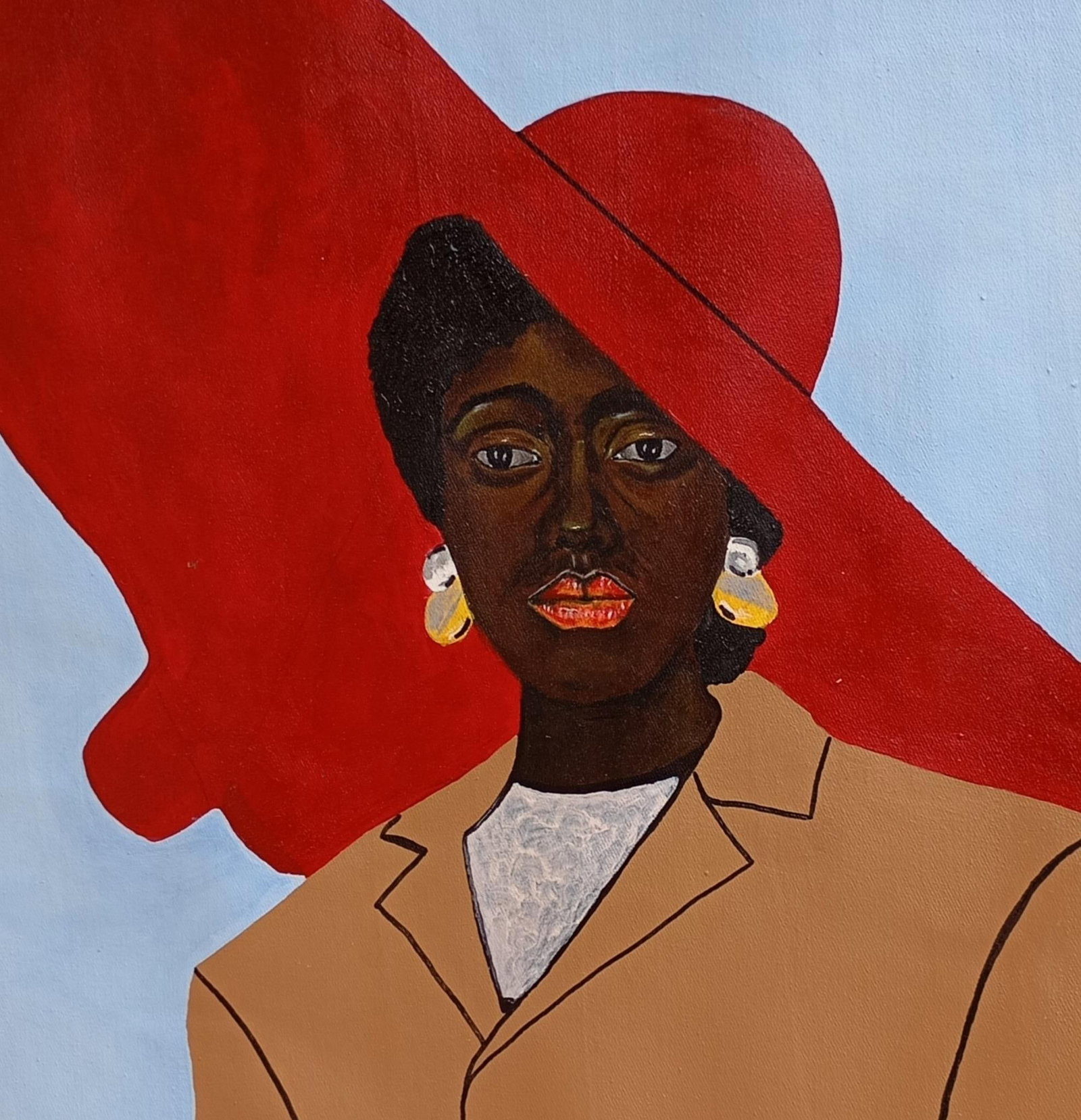 Ayandare Adeniran Ayanmuyiwa, Woman - 21st Century Contemporary, Figurative Portrait, African Woman - 3