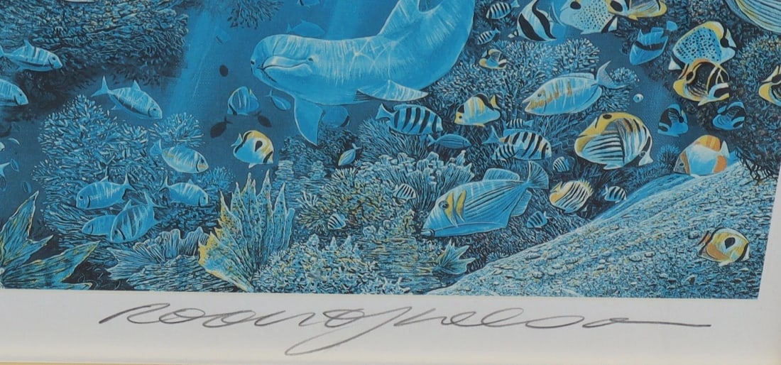 ROBERT LYN NELSON Eloquent Mysterious Giants Off Diamond Head S/N Lithograph - 5