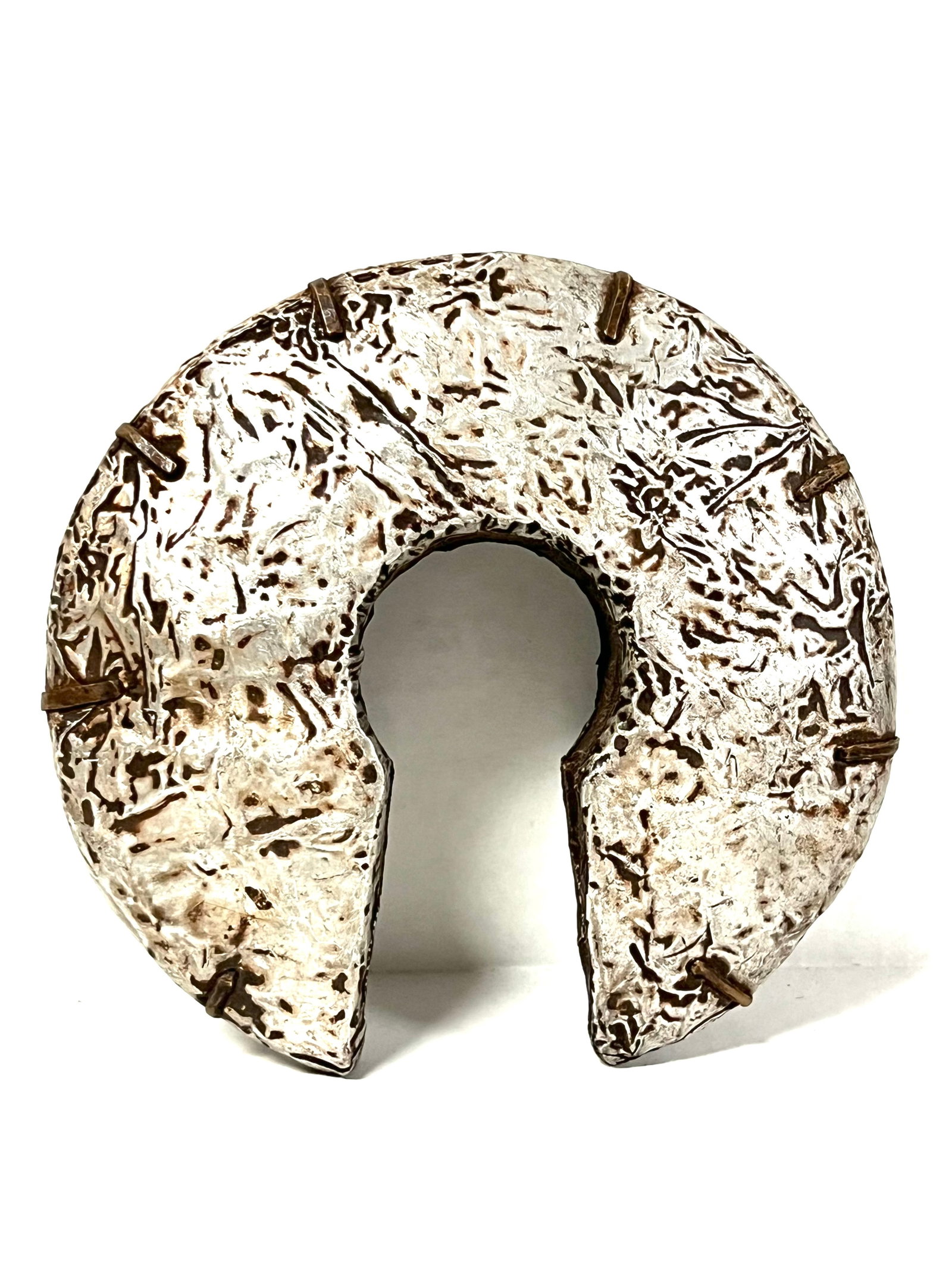 Carved Wood and Tin Metal Currency - 4