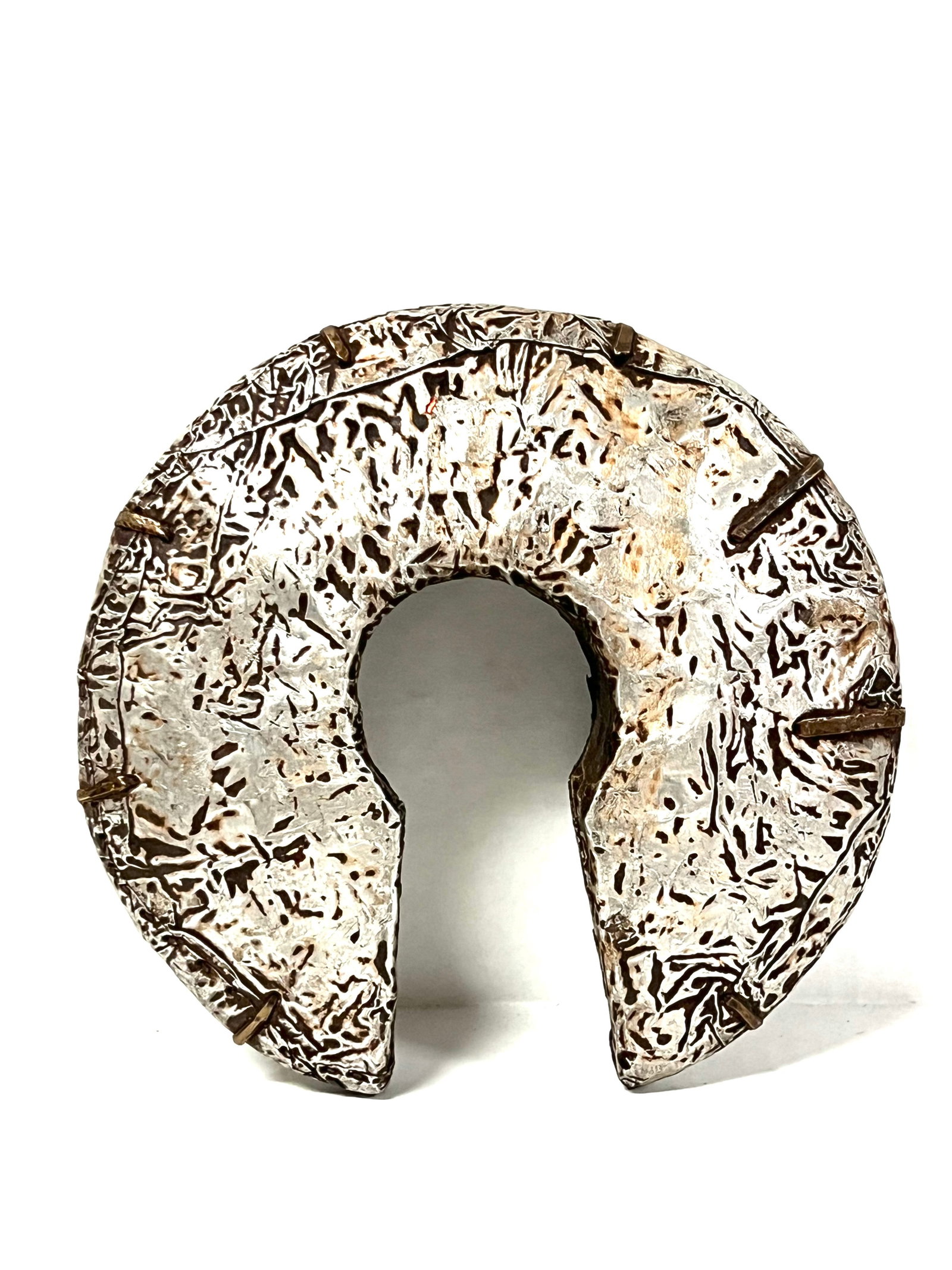 Carved Wood and Tin Metal Currency - 5