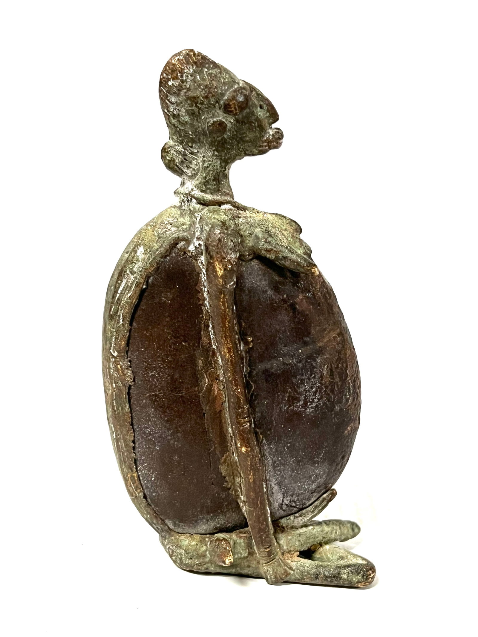 Bronze Dogon Statue - 2