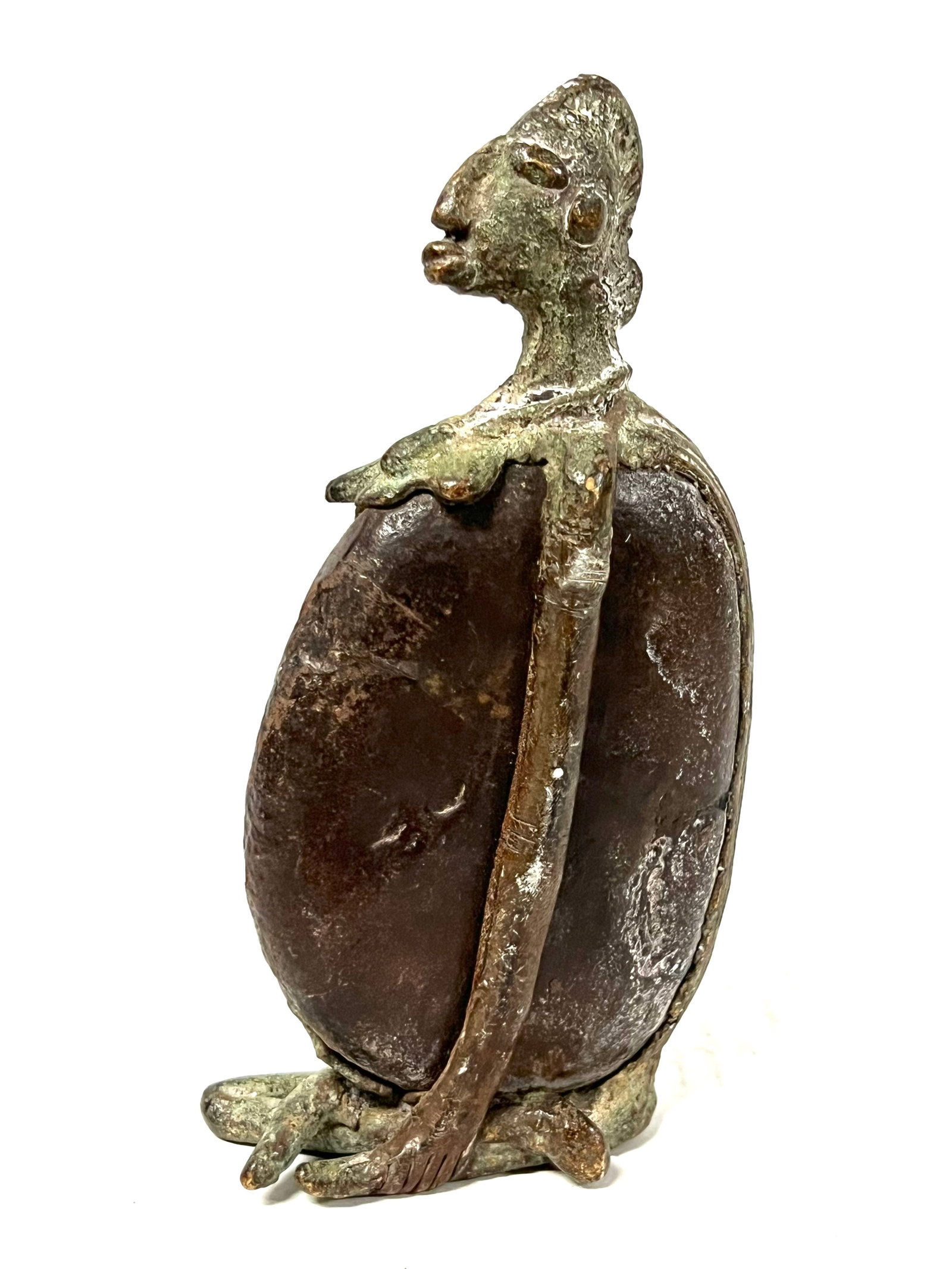 Bronze Dogon Statue - 5