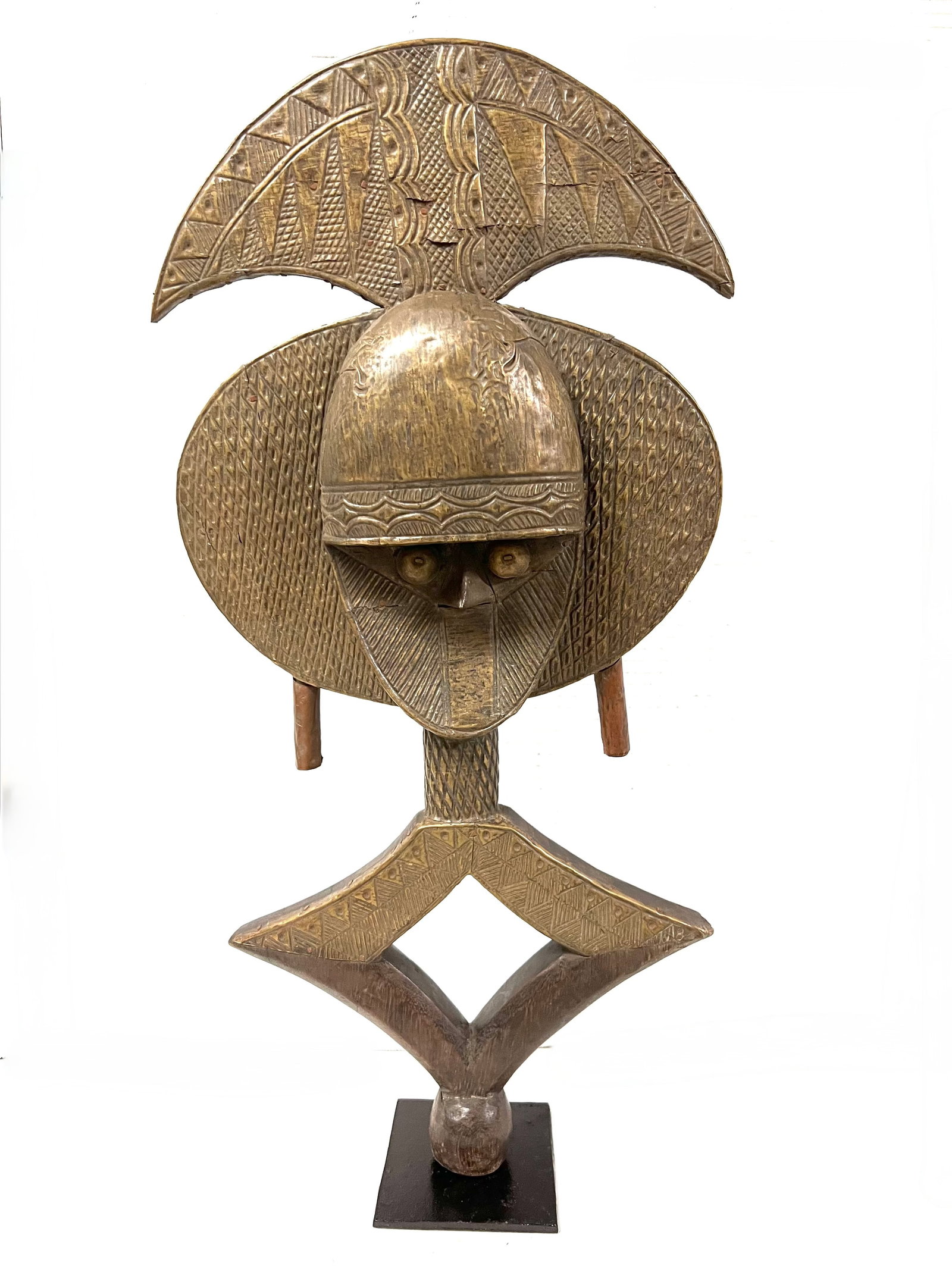 Bakota Reliquary Guardian Statue - 7