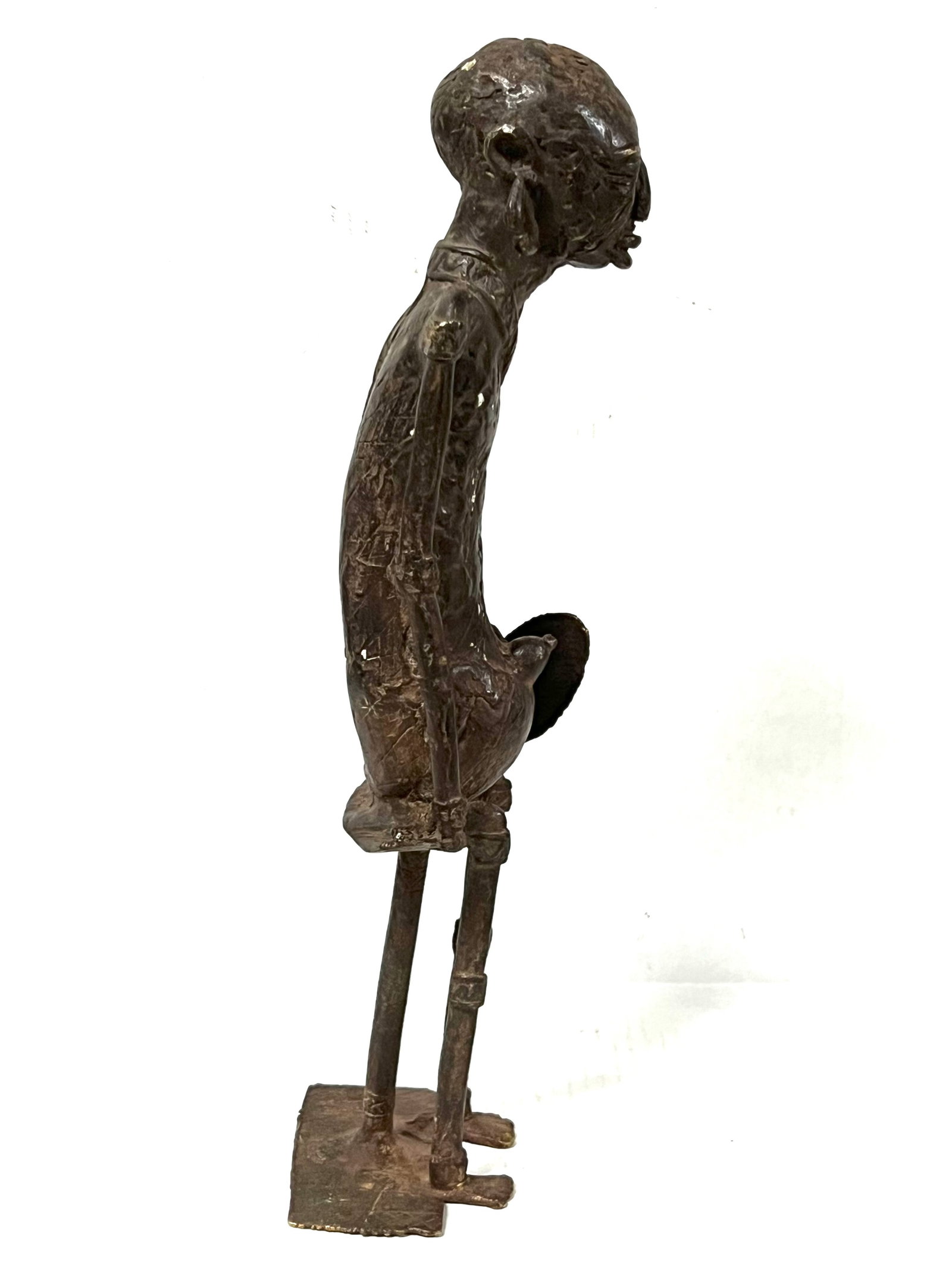 Dogon Bronze Statue - 5