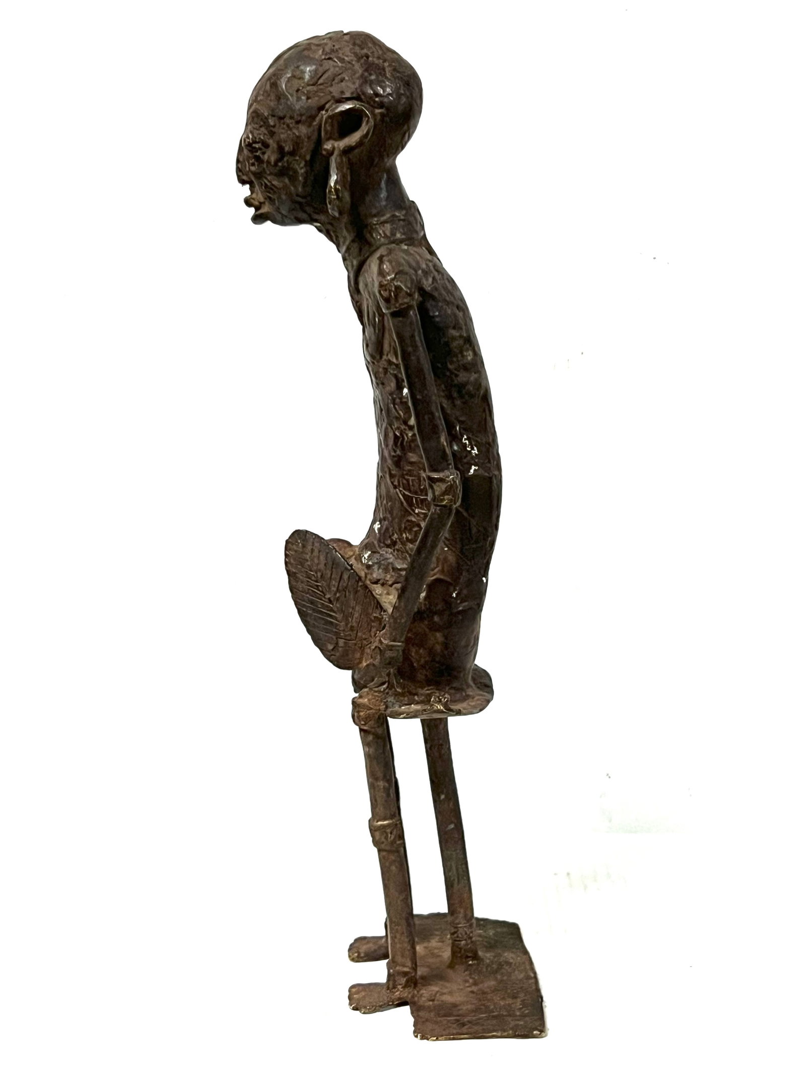 Dogon Bronze Statue - 7