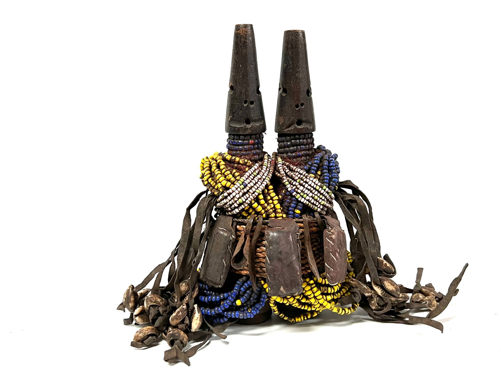 Twin Ibeji Beaded Doll - 7