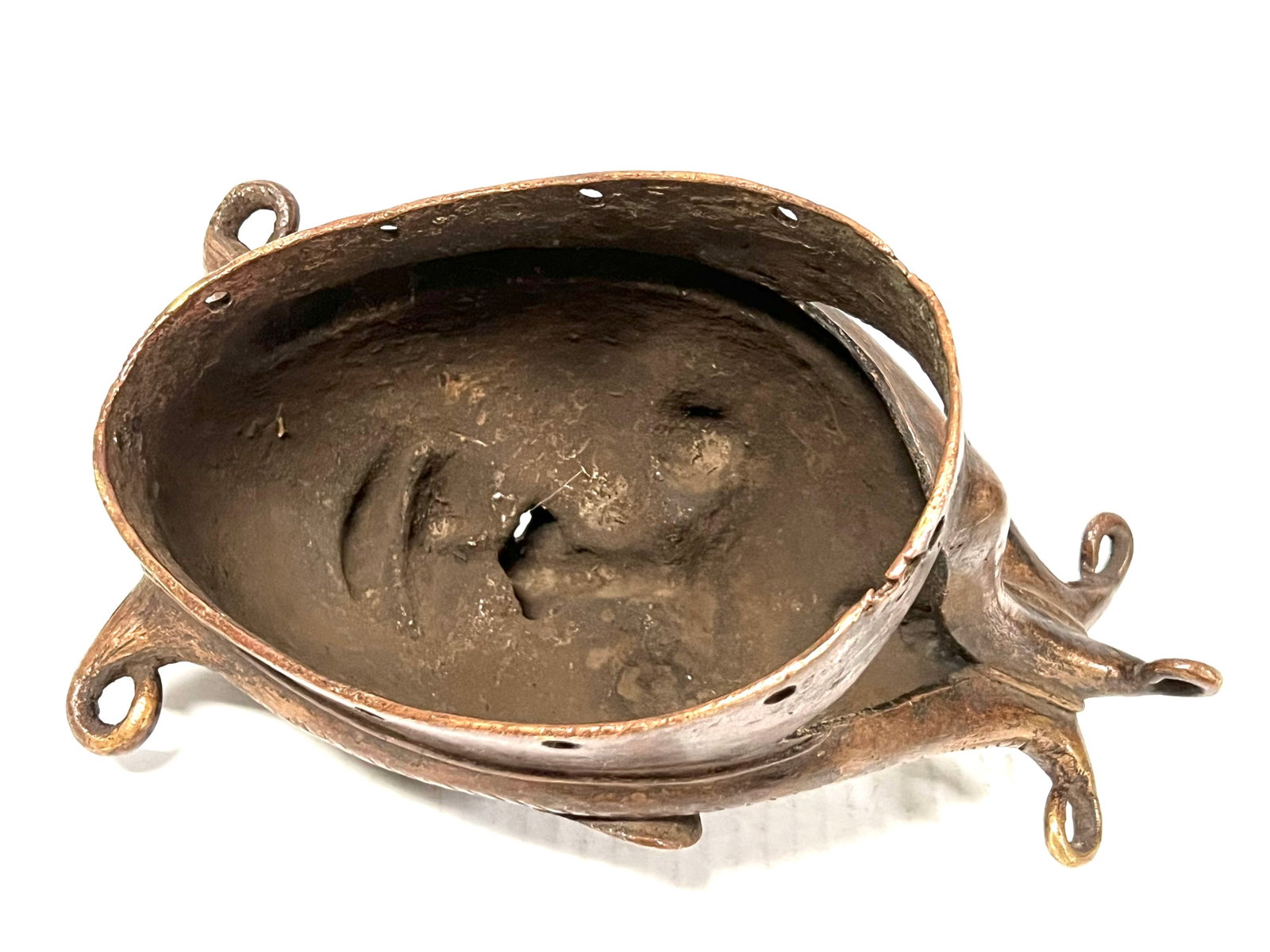 Bronze Bamileke Mask - 10