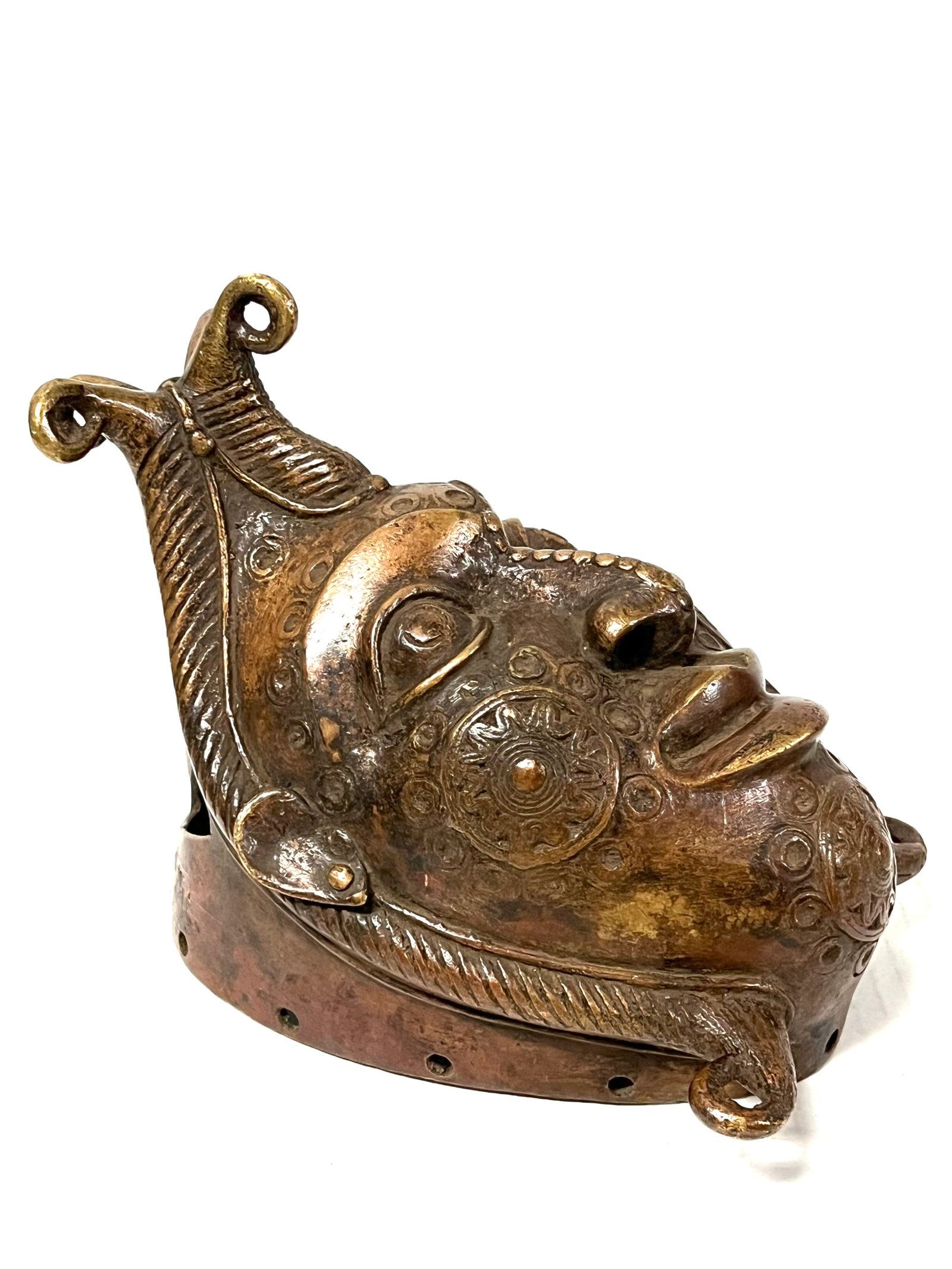 Bronze Bamileke Mask - 5