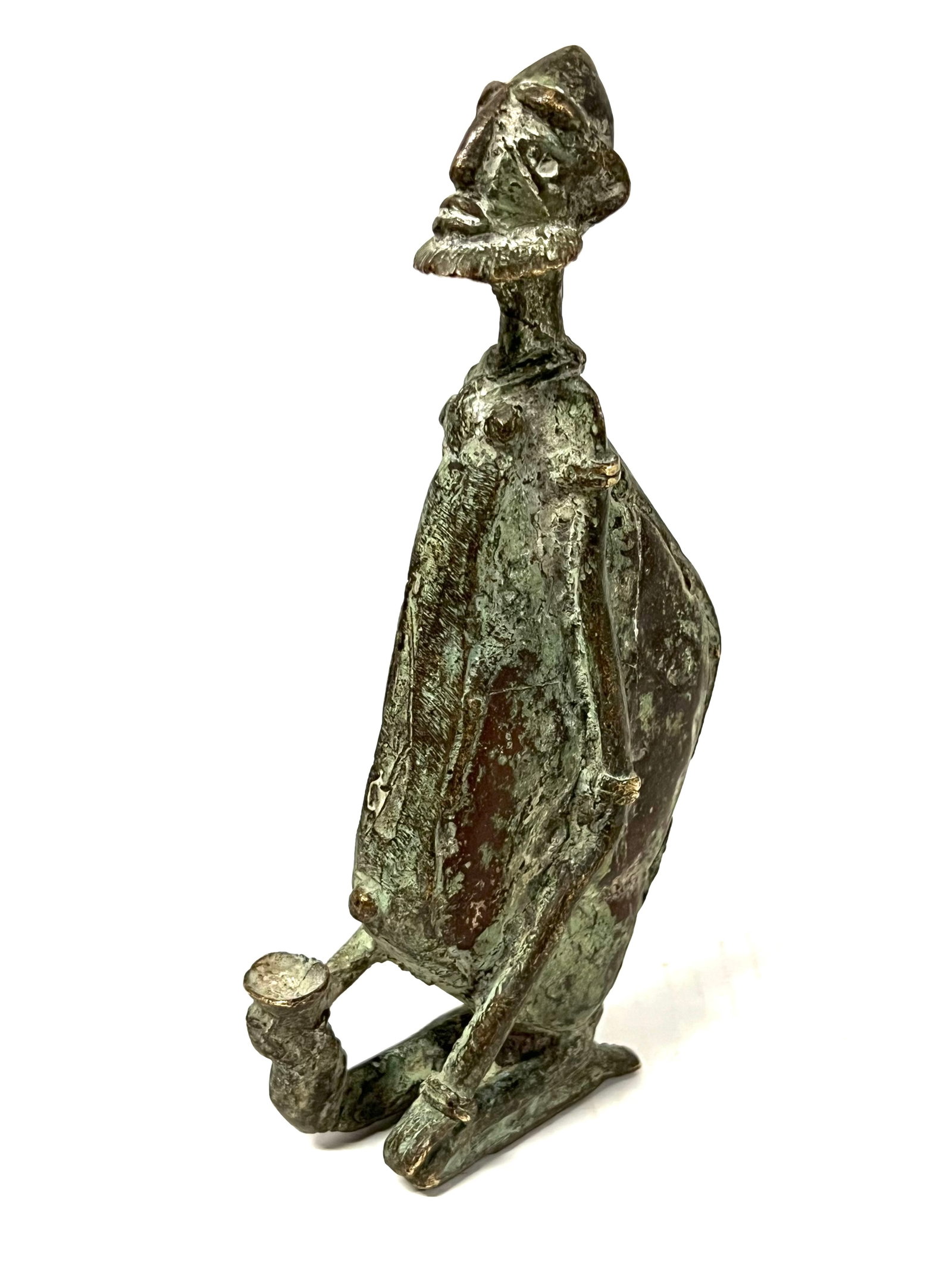 Dogon Bronze Statue - 4