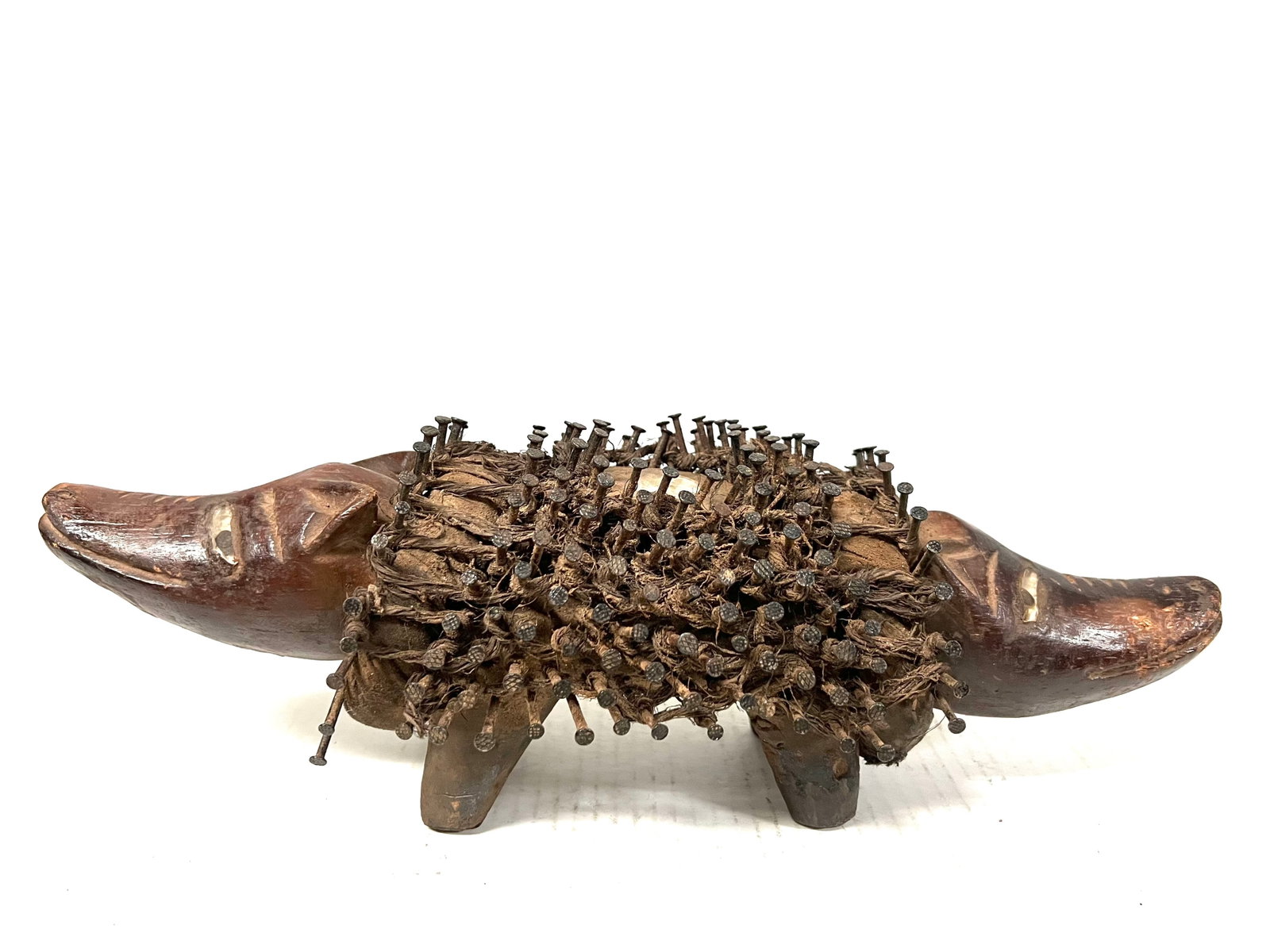 Bacongo Nail Fetish Statue