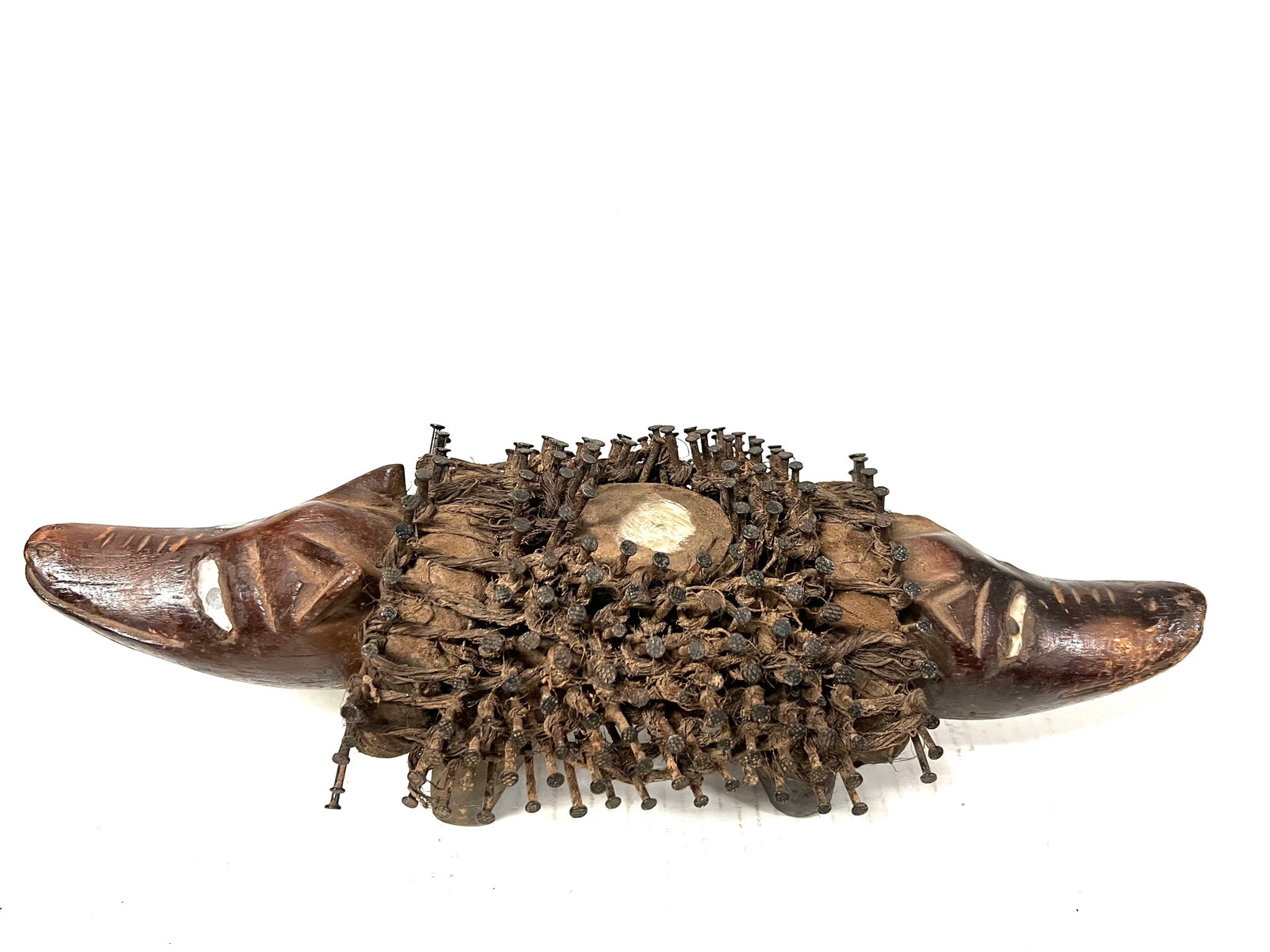 Bacongo Nail Fetish Statue - 2