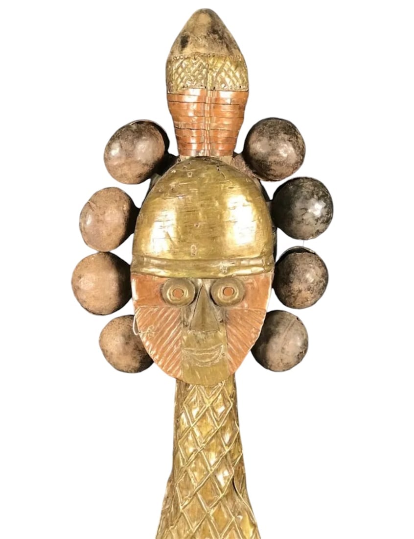 Bakota Reliquary Guardian Statue - 9