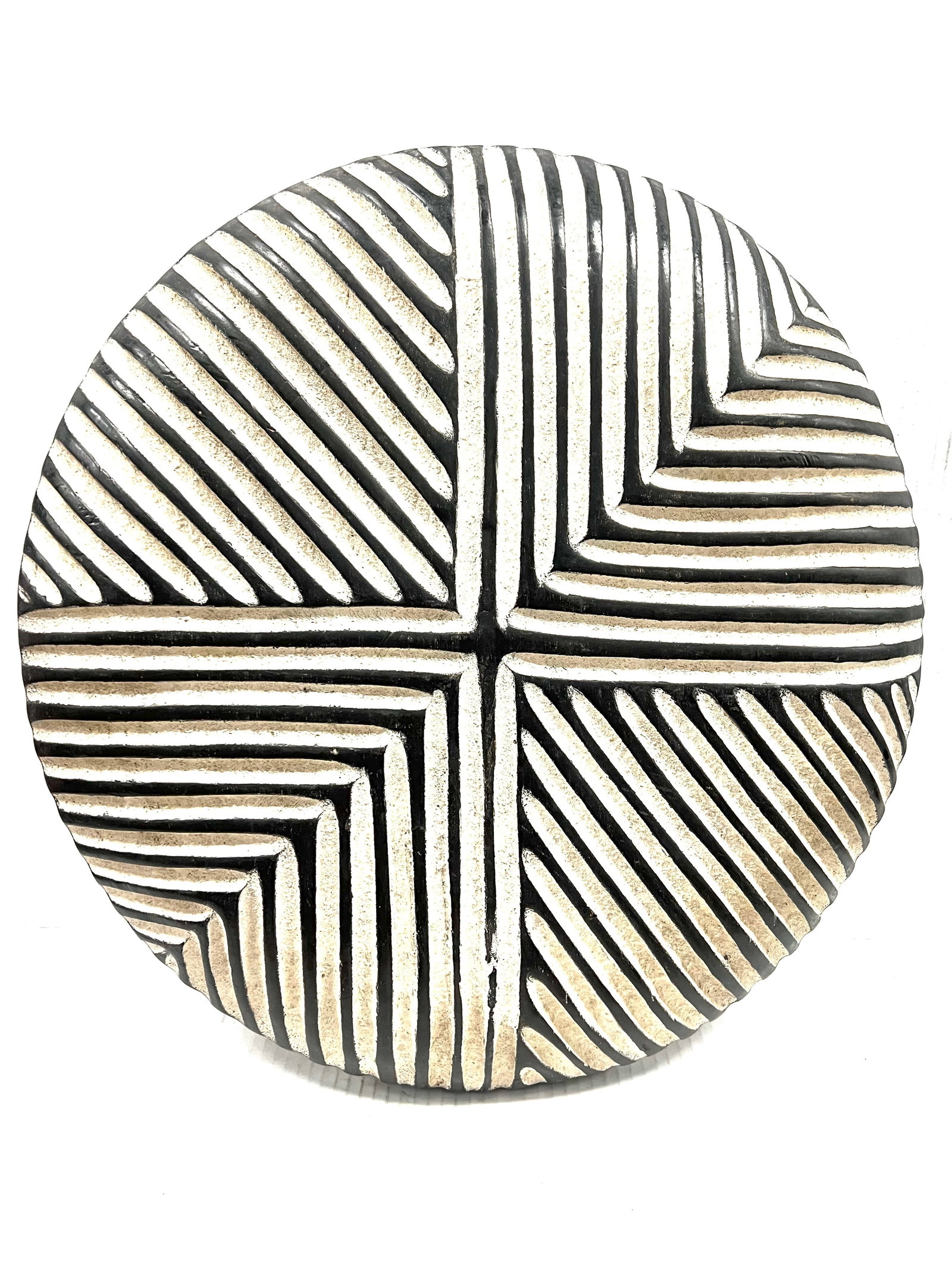 Zulu Shield: Title: Zulu Shield Description: African Tribal Art Carved Wood Zulu Shield Materials: Wood Date/Period: Late 20th Century Size: 21.5" h x 7.5" w Reserve: $300.00 Shipping: Domestic: Flat-rate of