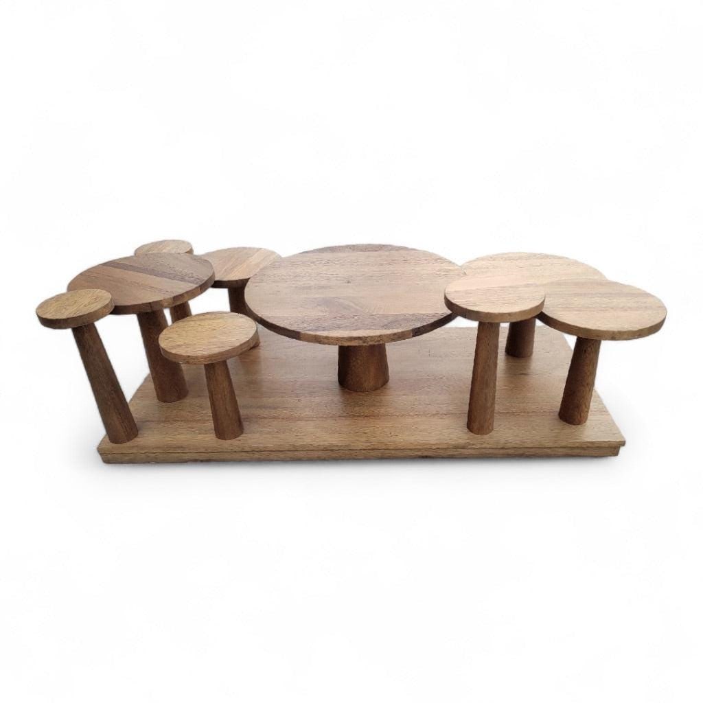 Modern Geometric Anvil Coffee Table by Noir - 2