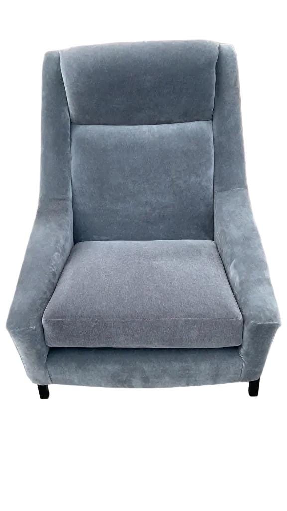 Mid Century Modern Folke Ohlsson for DUX Lounge Chair Newly Reupholstered in Mohair - 4