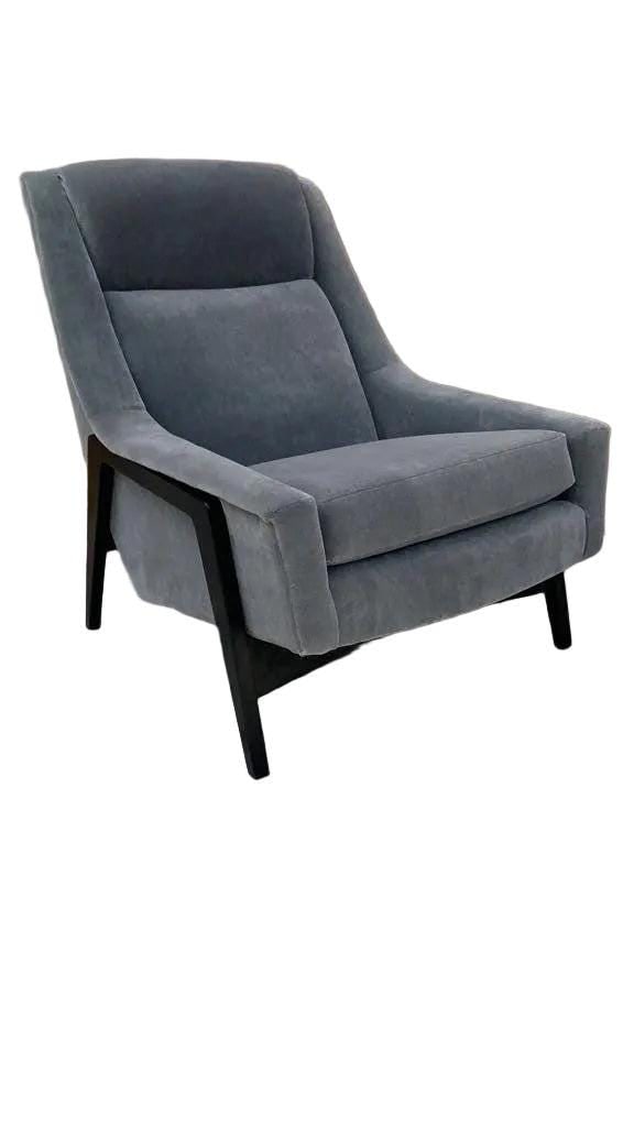 Mid Century Modern Folke Ohlsson for DUX Lounge Chair Newly Reupholstered in Mohair - 7