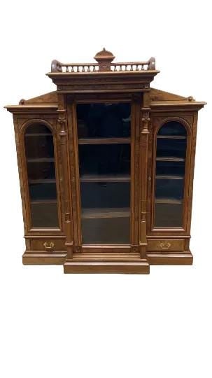 Antique Victorian Eastlake Style Cabinet (1 of 7)
