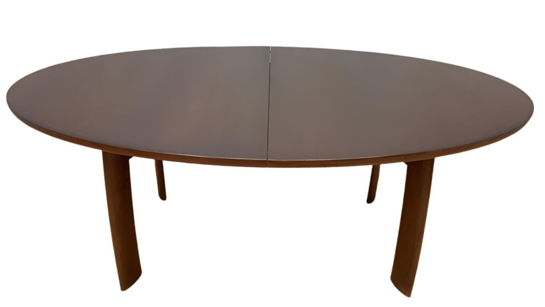 Mid Century Modern Skovby Rosewood Oval Dining Table - 5