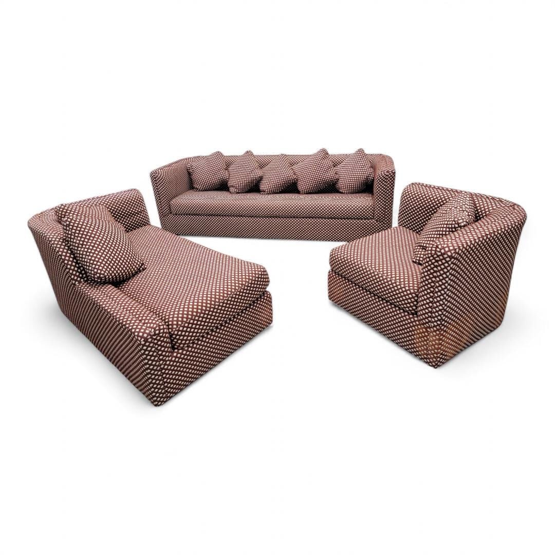 MCM Sofa, Loveseat and Chair Set by Directional (1 of 7)