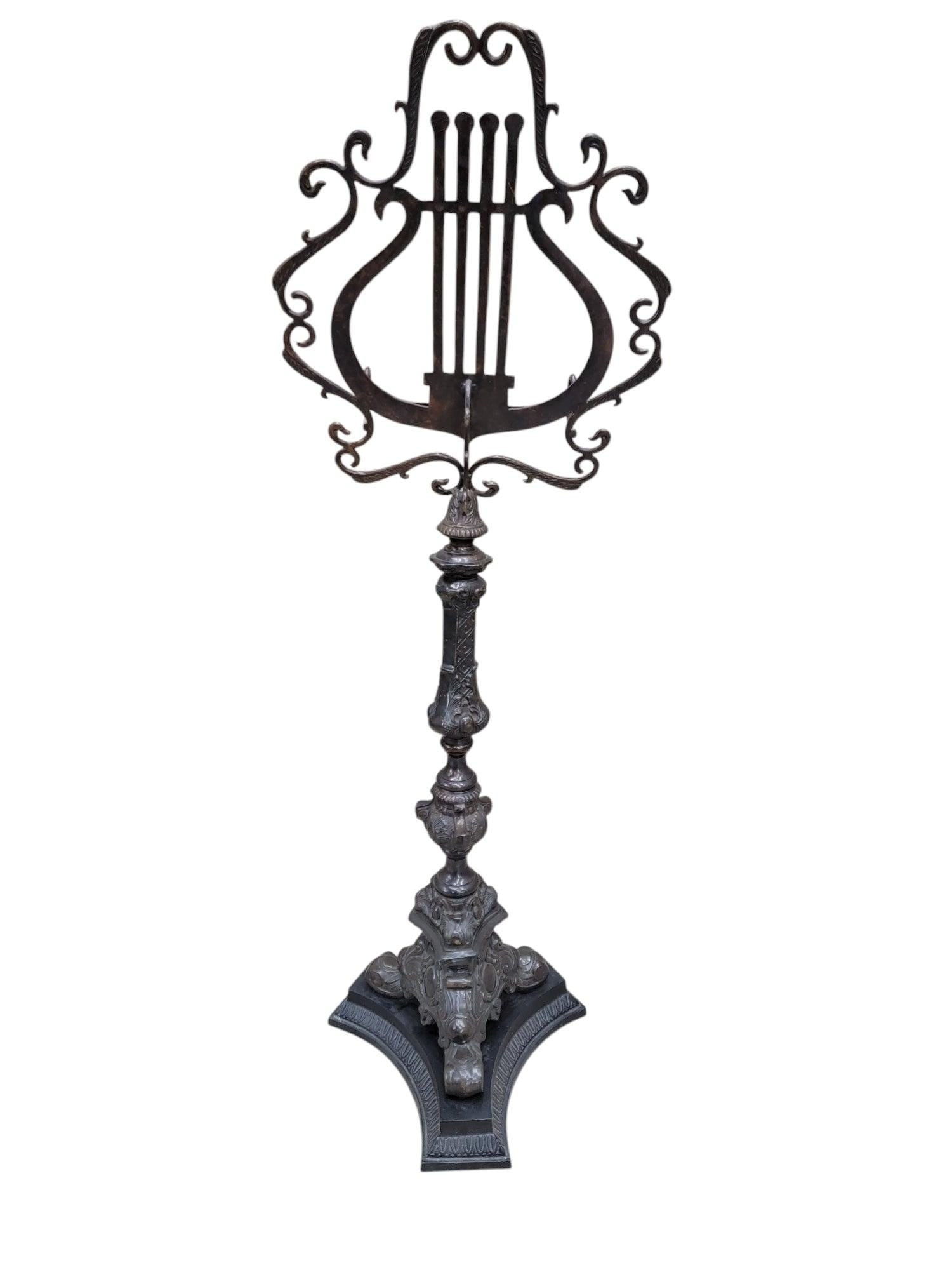 Vintage Gothic Style Lecturn/Music Stand by Maitland Smith (1 of 7)
