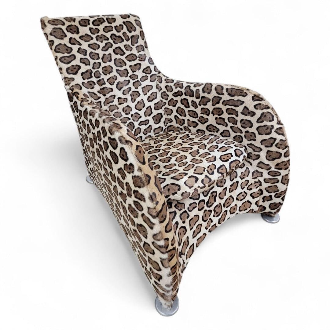 Modern Gerard Van Den Berg for Montis Lounge Chair and Ottoman Newly Reupholstered - 6