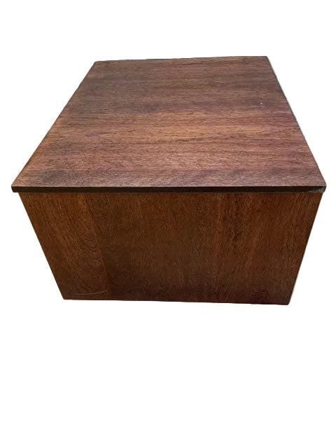 Antique Campaign Style Desk Top Letter File Chest - 4