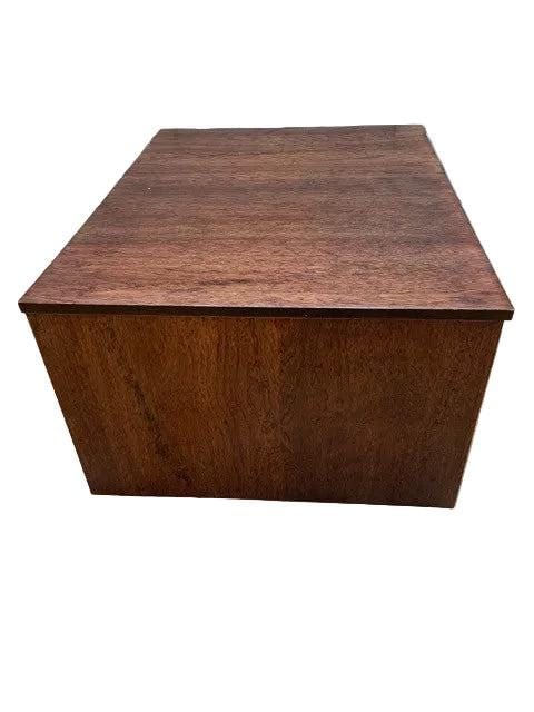 Antique Campaign Style Desk Top Letter File Chest - 6