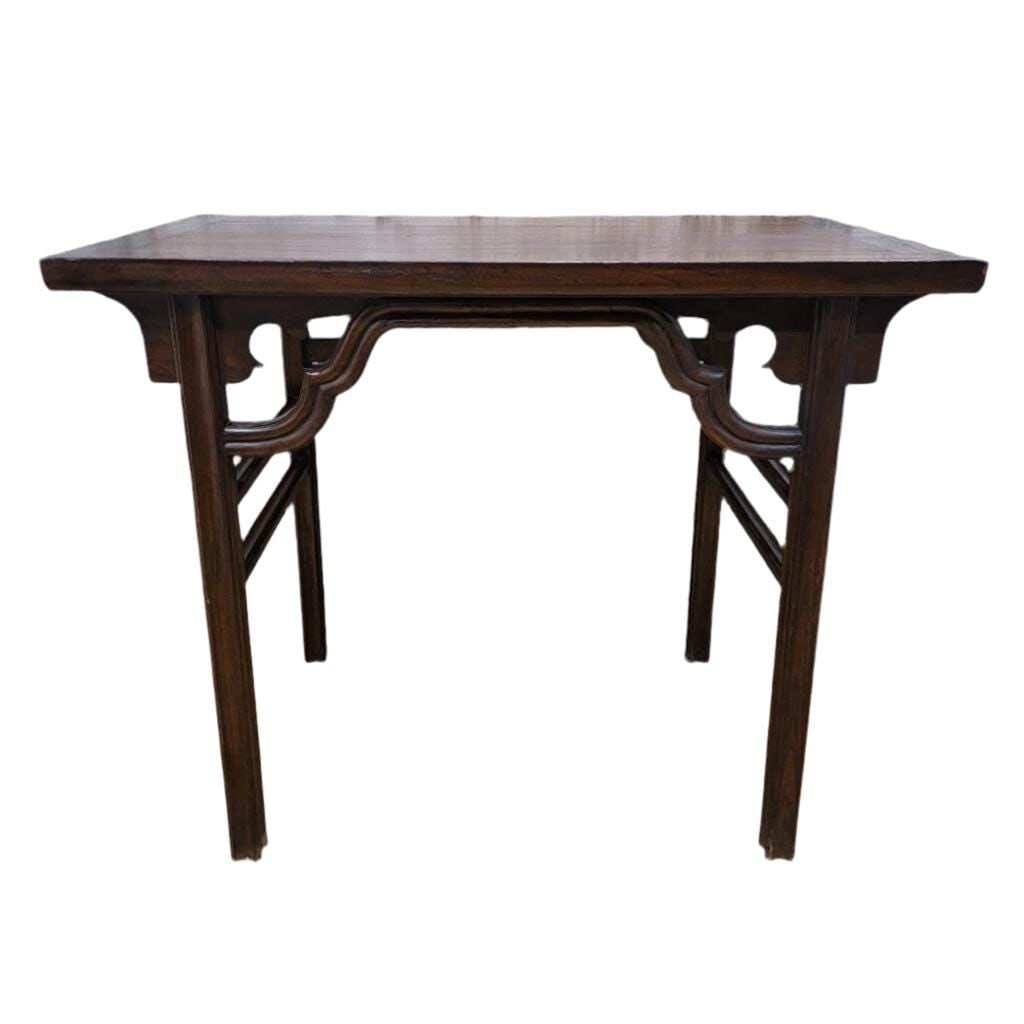 Antique Shanxi Province Elm Tall Table - 4