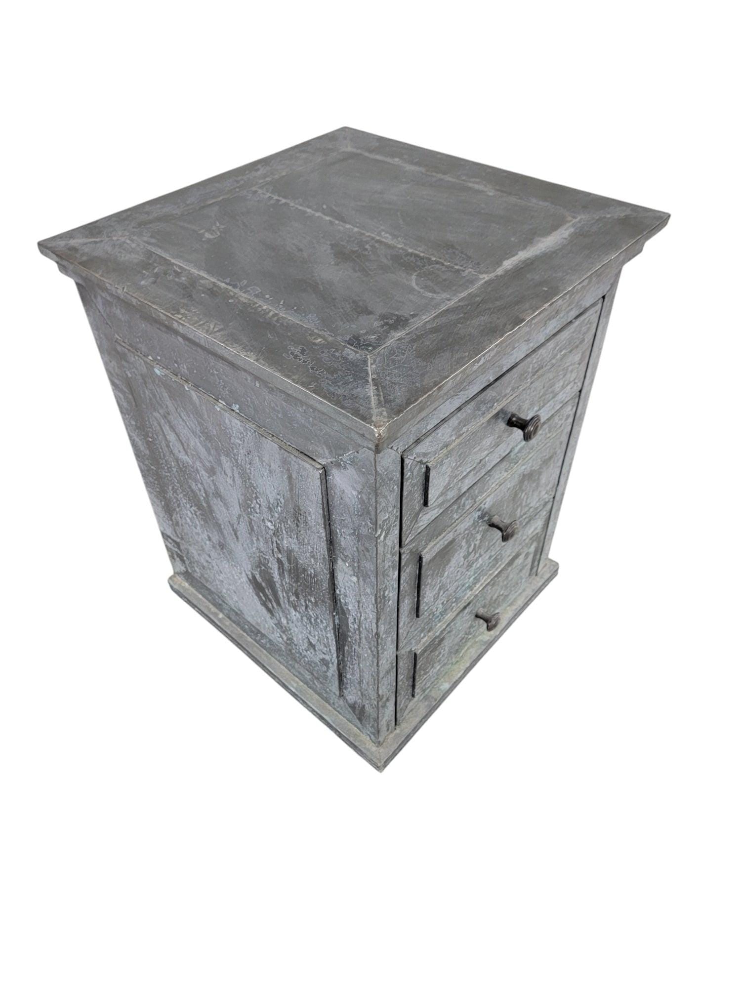 Restoration Hardware Industrial Side Chest Nightstand - 4
