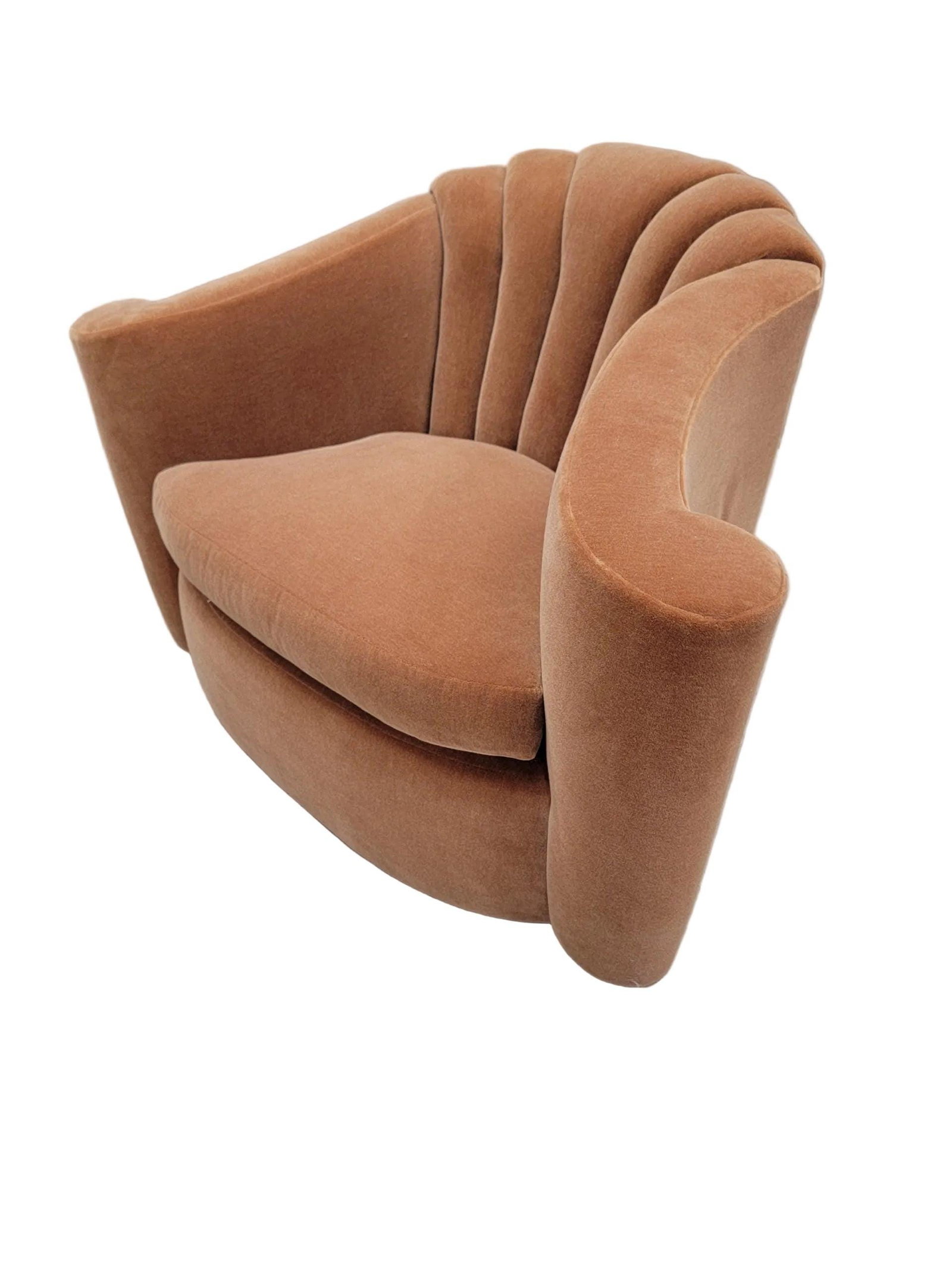 Art Deco Larry Laslo Lounge Chair Newly Reupholstered - 5