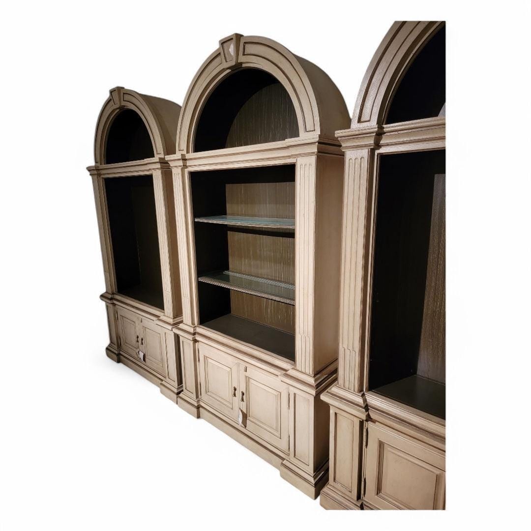 Vintage Neoclassical Style Architectural Display Cabinets By Bernhardt - 3 - 6
