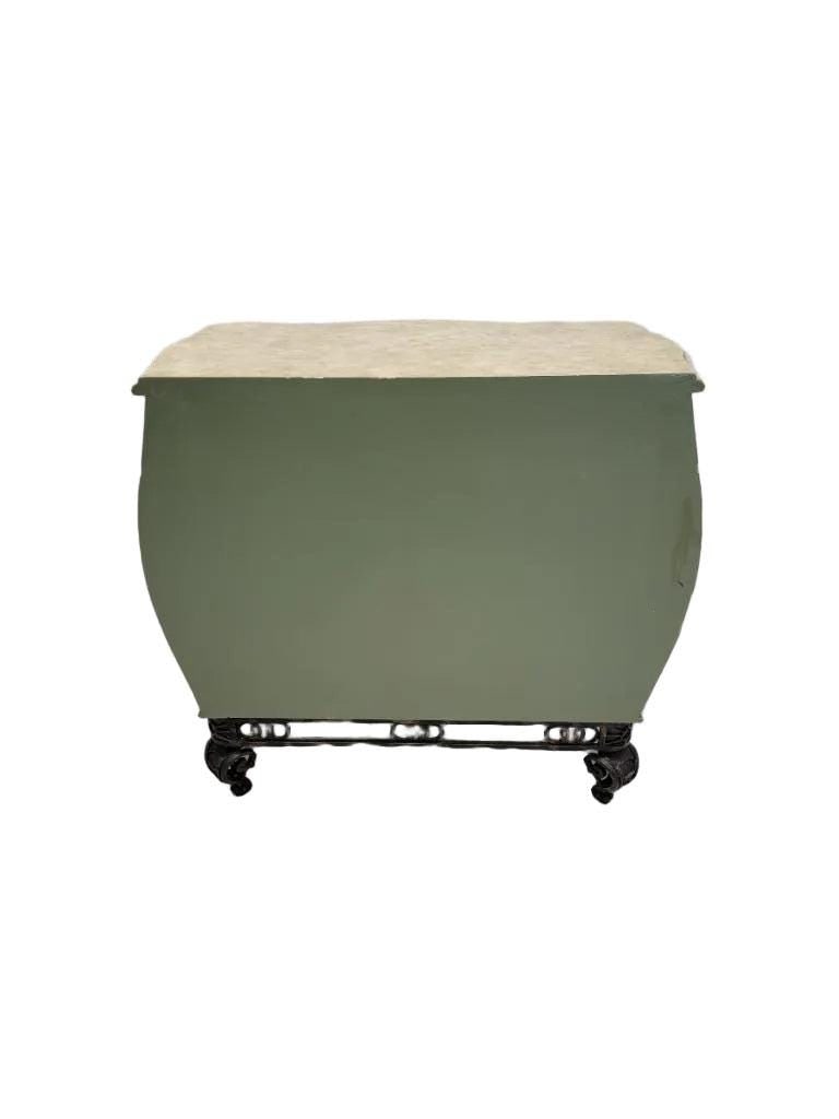 Vintage Italian Venetian Style Bombe Chest by Collezione Europa - 6