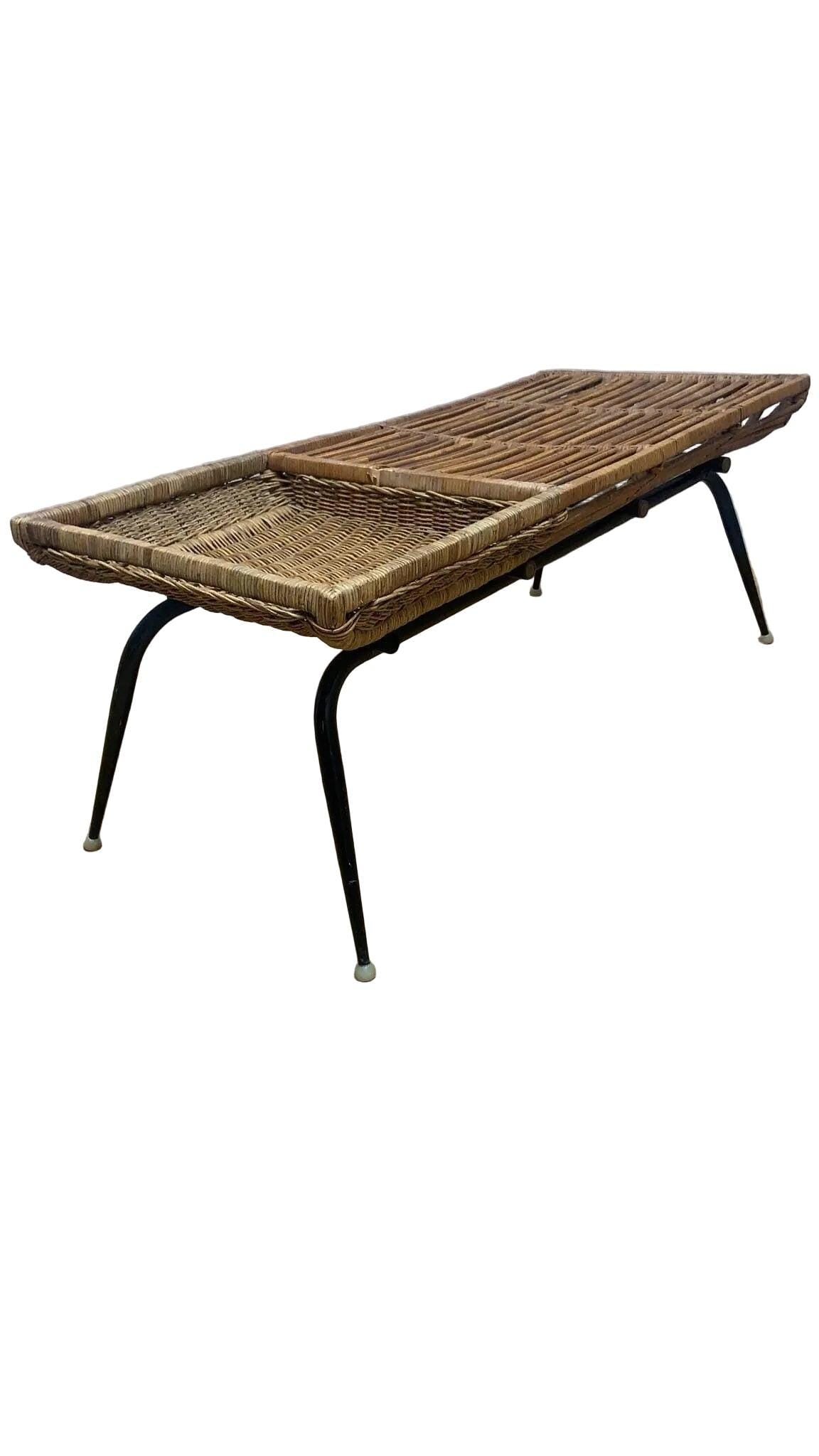 Modern Wicker Coffee Table by Troy Sunshade - 3