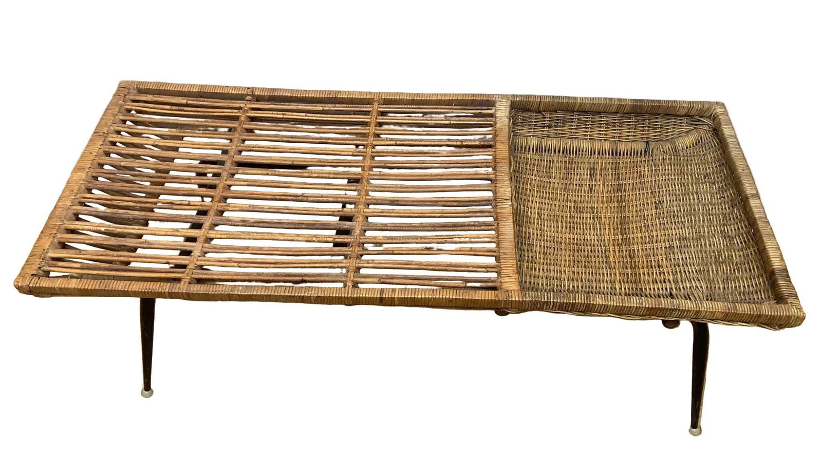 Modern Wicker Coffee Table by Troy Sunshade - 6