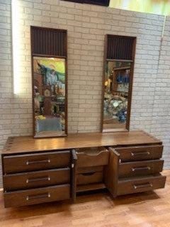 MCM Rosewood 4 Piece Bedroom Set by Lane Furniture - 4