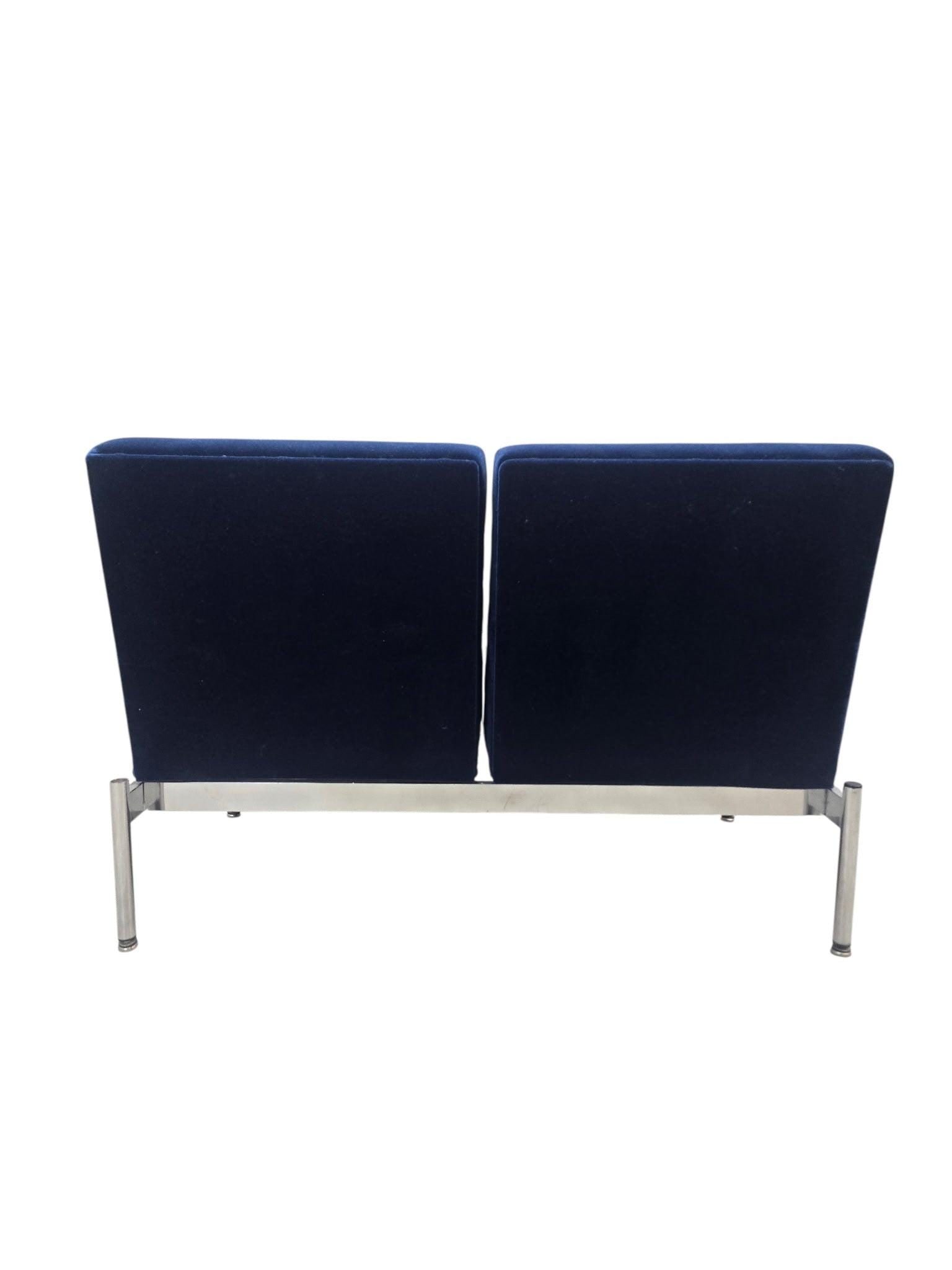 MCM Loveseat Sofa Newly Reupholstered by Steelcase - 4