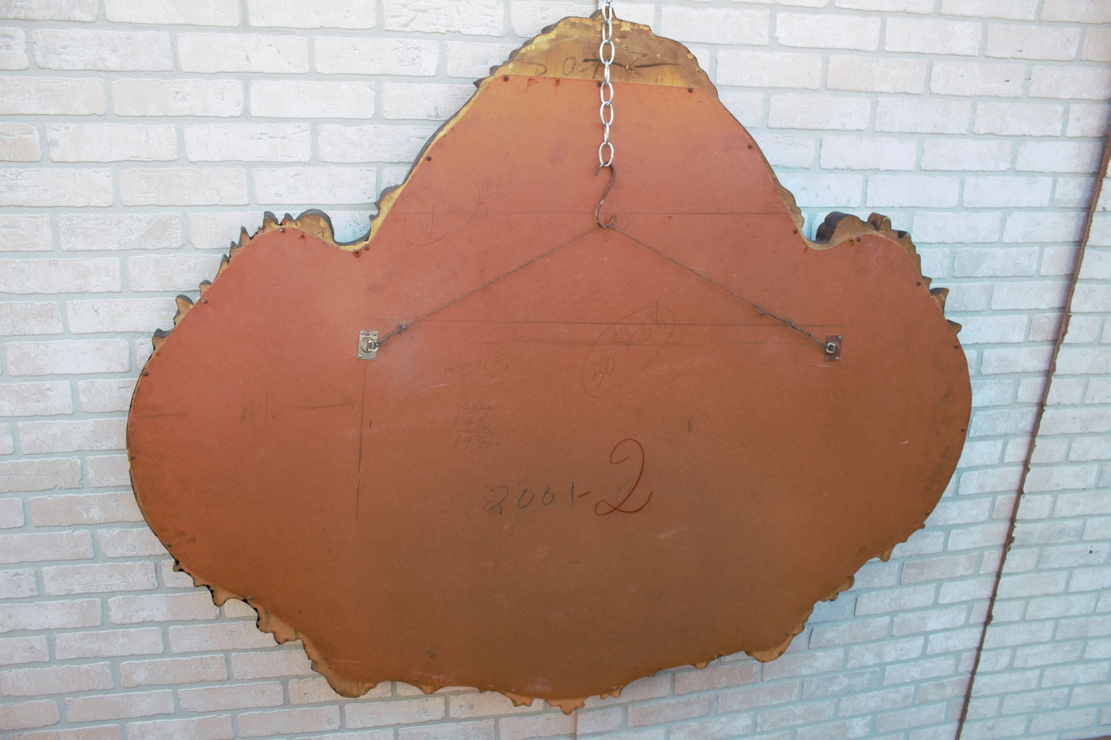 Vintage Italian Ornate Wall Mirror - 2