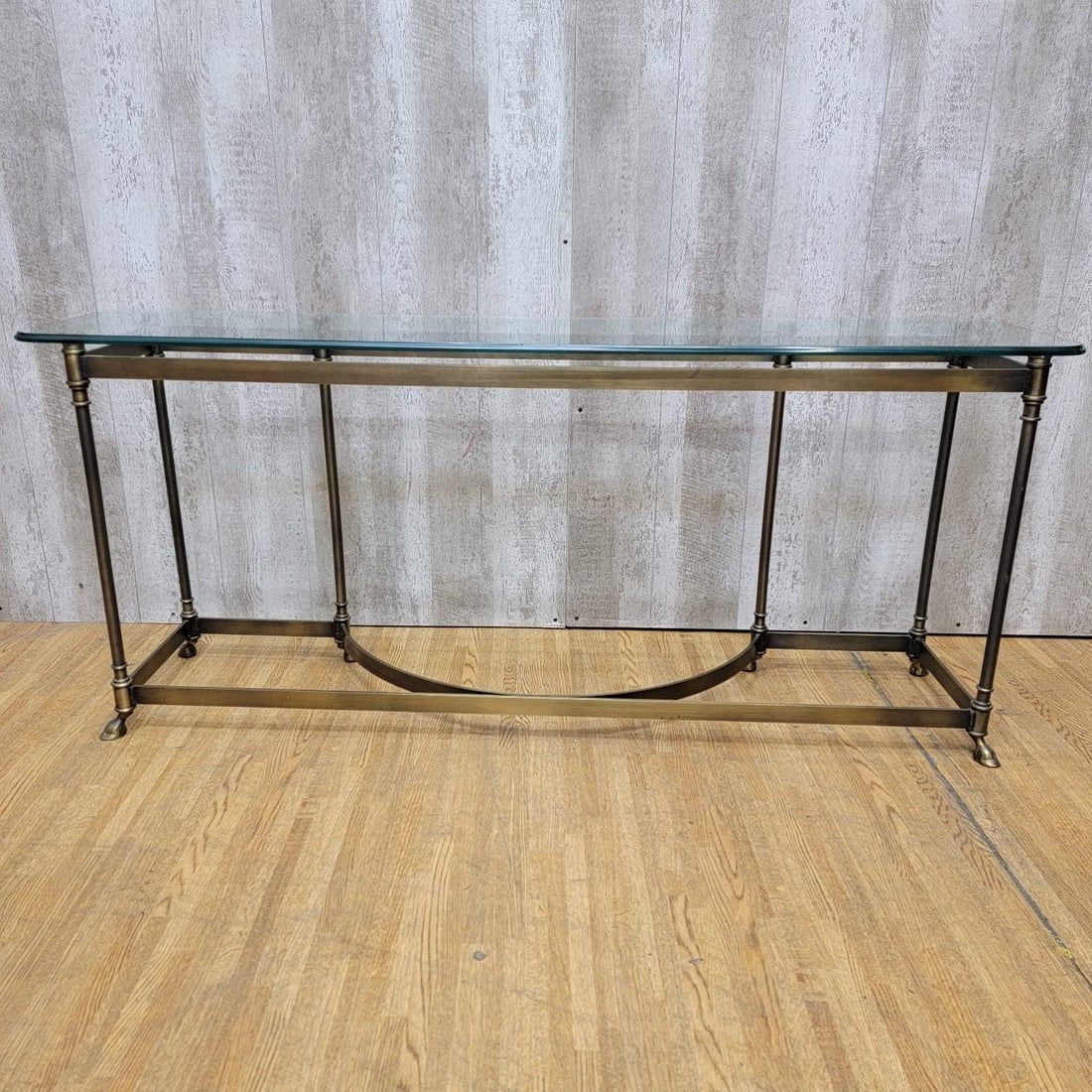 Hollywood Regency LaBarge Style Console Table - 6
