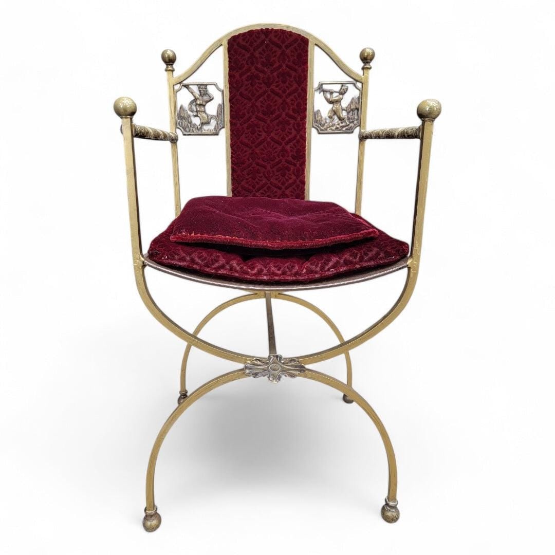 Antique Art Deco Oscar Bruno Bach Savonarola Chair - 3