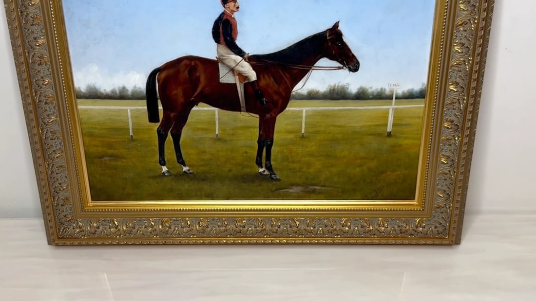 Master Walter Winner Governor’s Cup Colombo Races c1894 in the Manner Harry Hall - 2