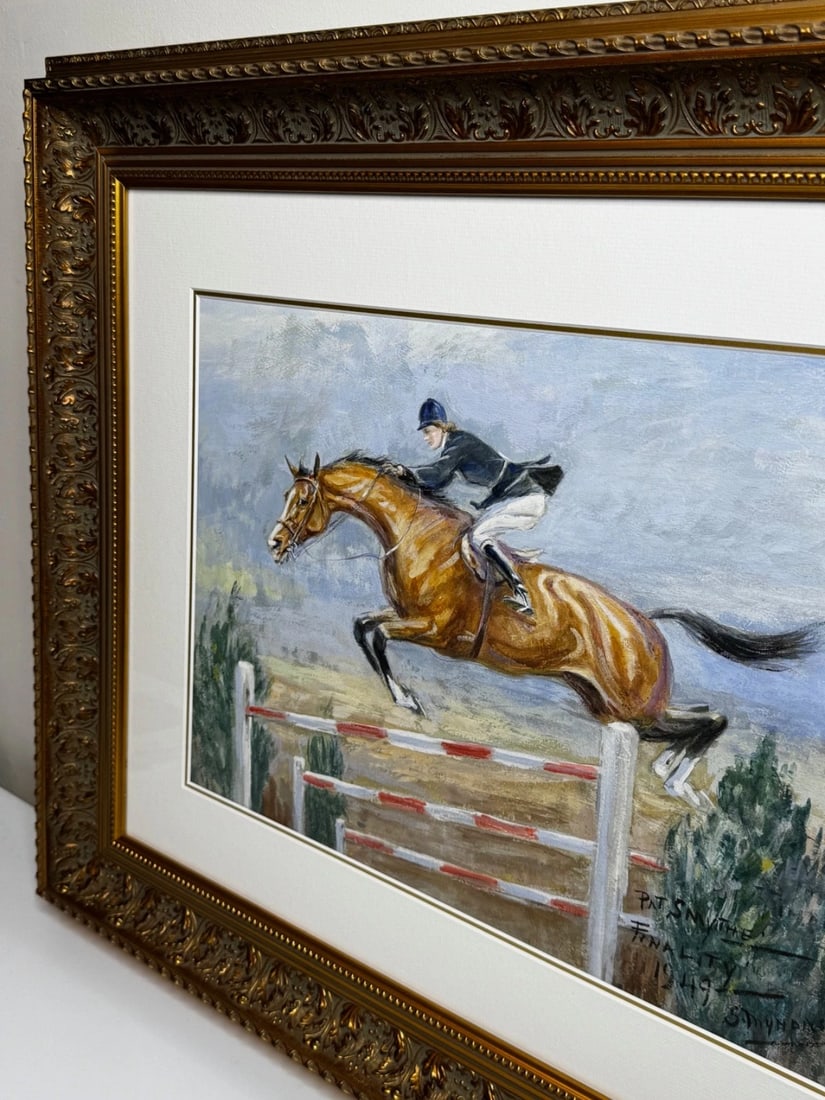 Pat Smythe and Finality Winner of the Leading Showjumper of the Year Show 1949 - 19