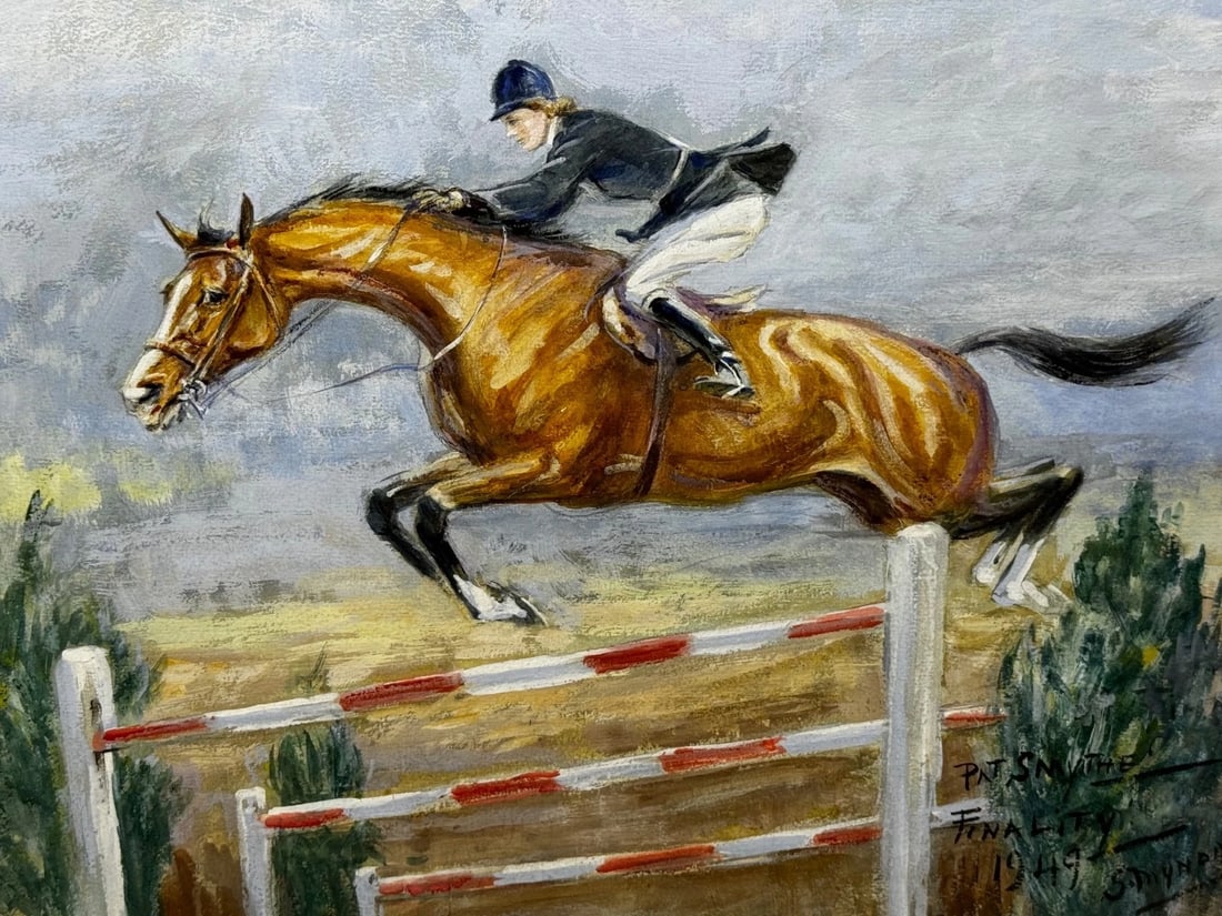 Pat Smythe and Finality Winner of the Leading Showjumper of the Year Show 1949 - 5