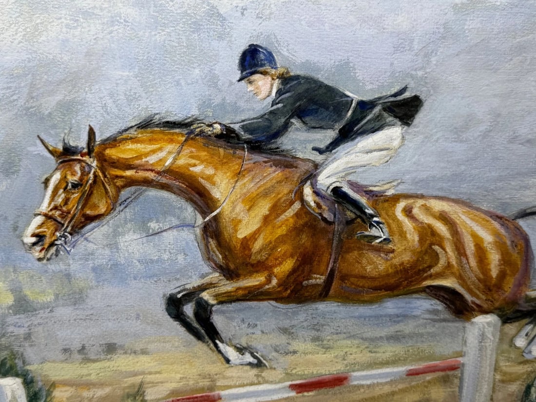 Pat Smythe and Finality Winner of the Leading Showjumper of the Year Show 1949 - 6
