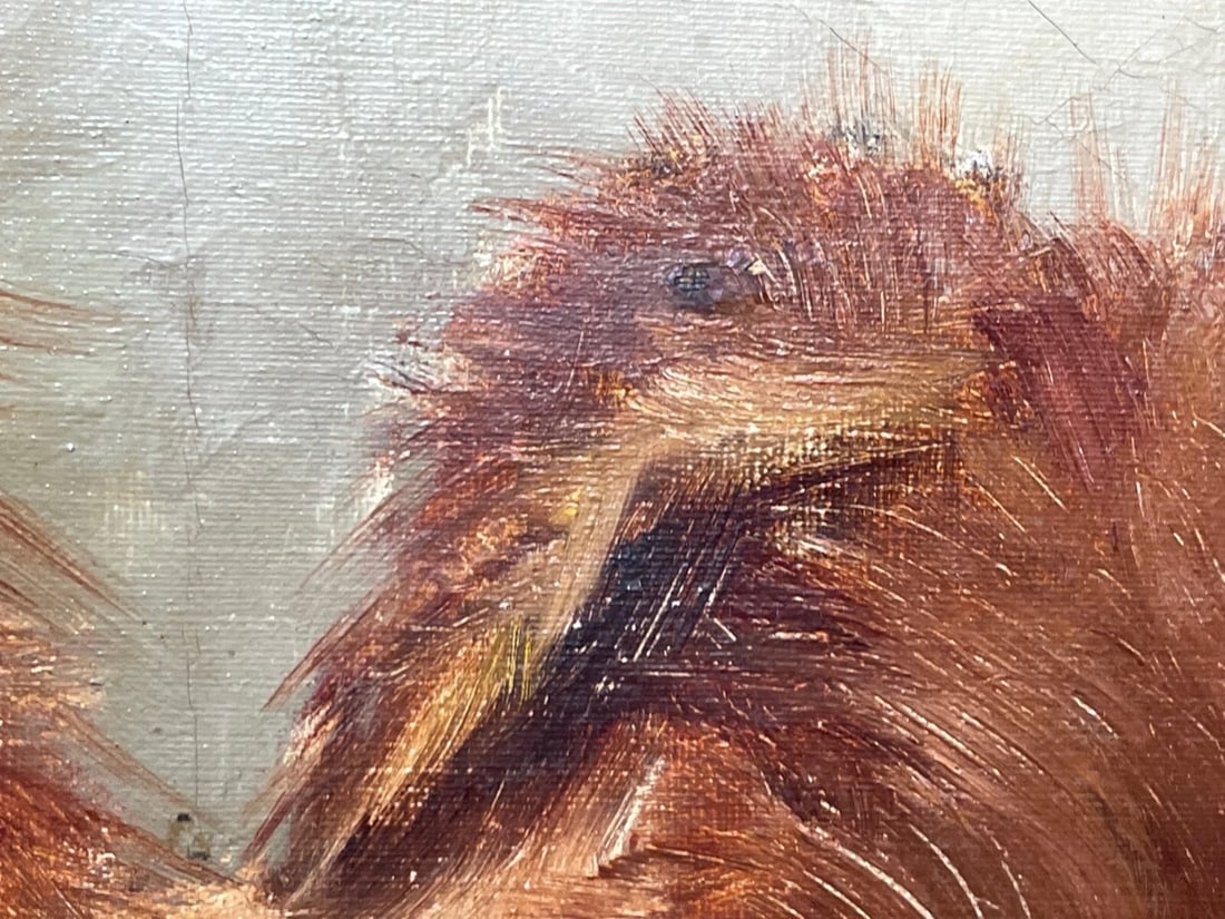 Painting Général Symon & Ping-Ching Two Chinese Chow Chow Dogs By Zilia Klias - 15