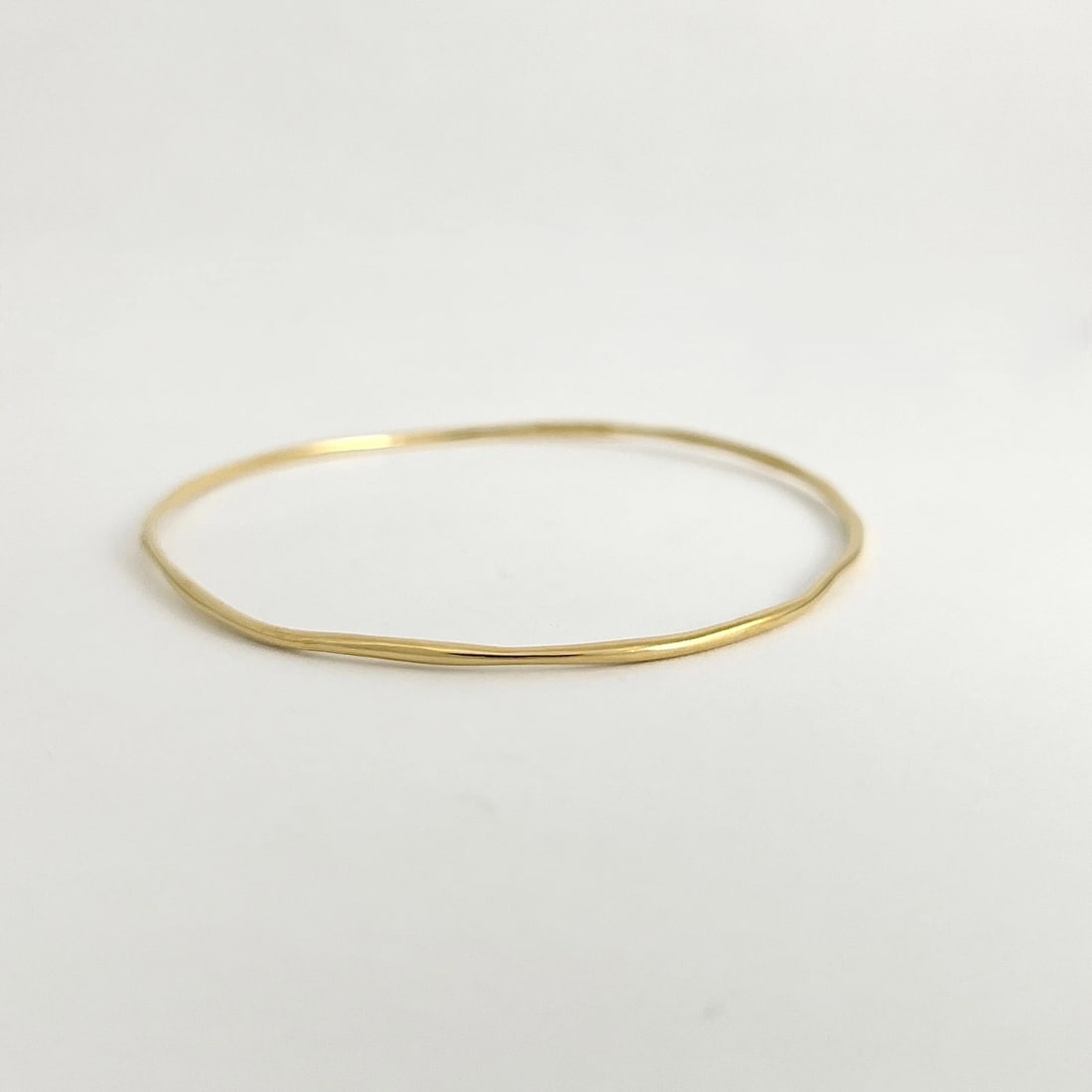 Ippolita Classico Smooth Squiggle Bangle Bracelet 18K Yellow Gold, 6.09 Grams - 9