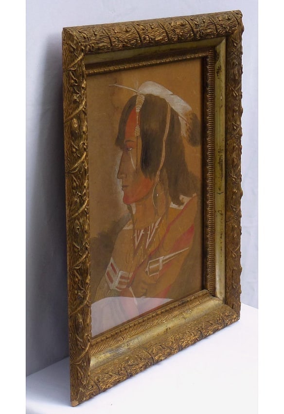 Portrait of an American Indian - 8
