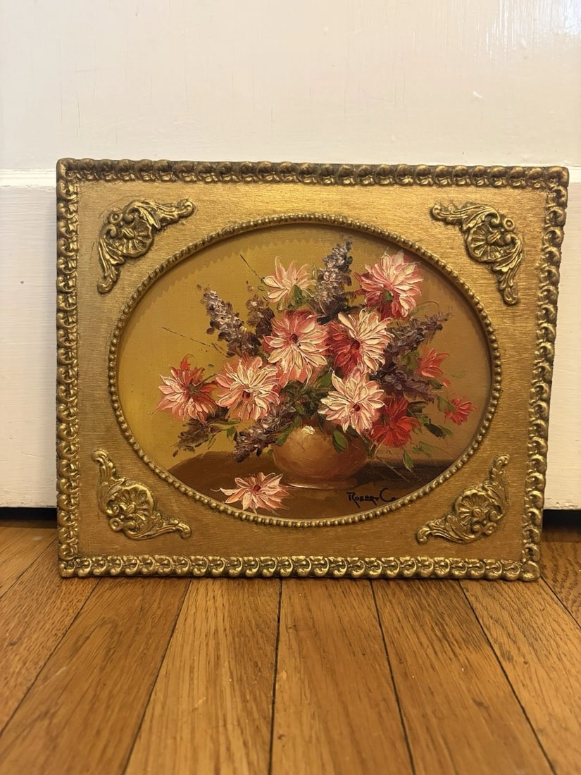 Robert Cox Oil On Board Still Life Painting (1 of 5)