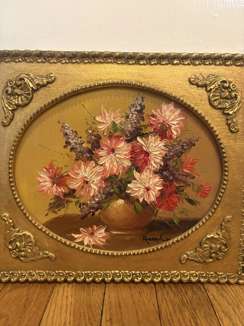 Robert Cox Oil On Board Still Life Painting - 2