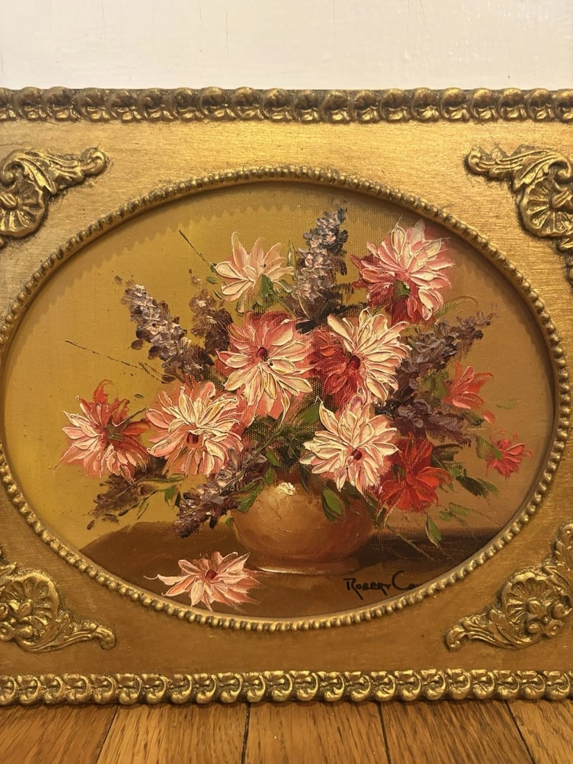 Robert Cox Oil On Board Still Life Painting - 3